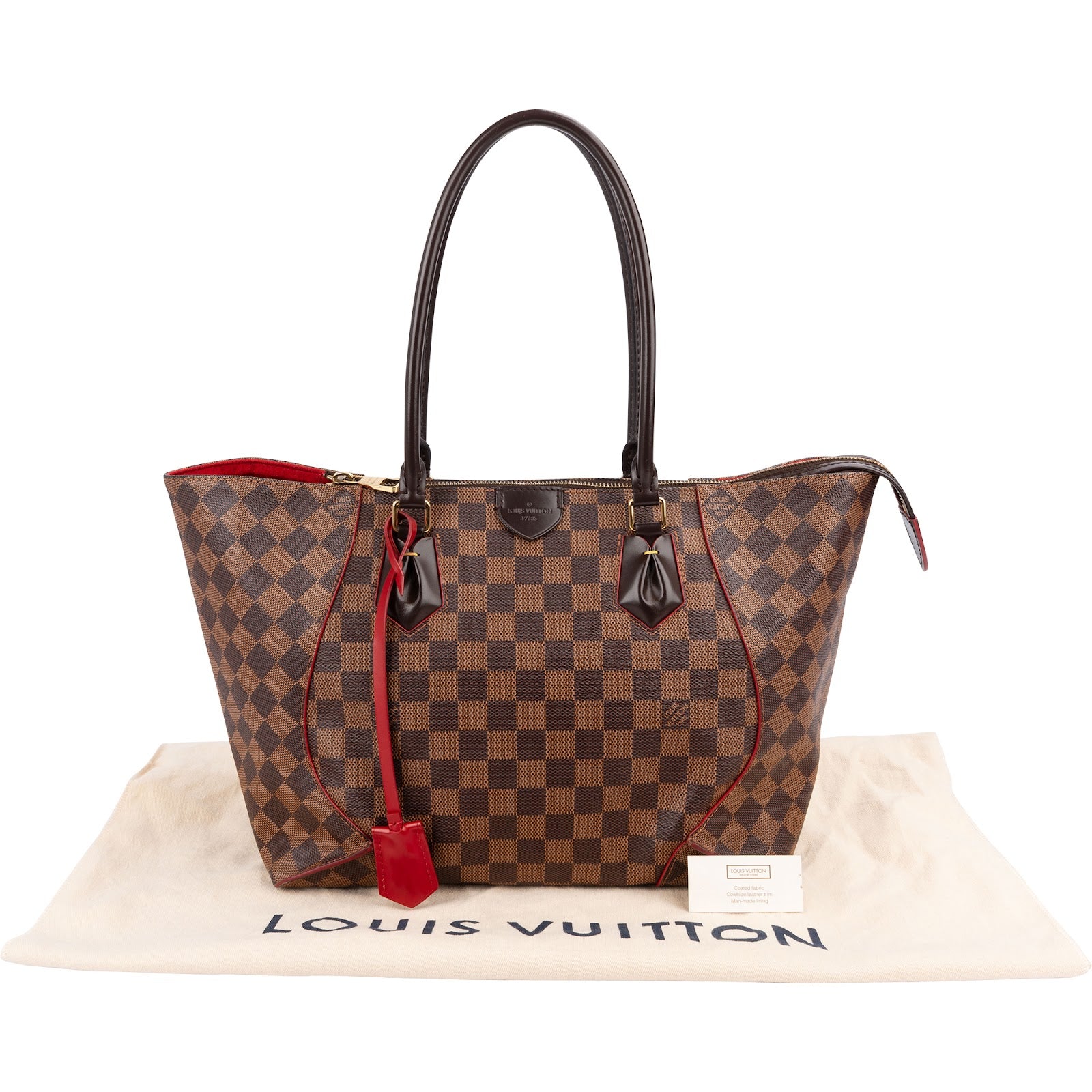 Louis Vuitton Monogram Damier Ebene Caissa MM Shoulder Bag
