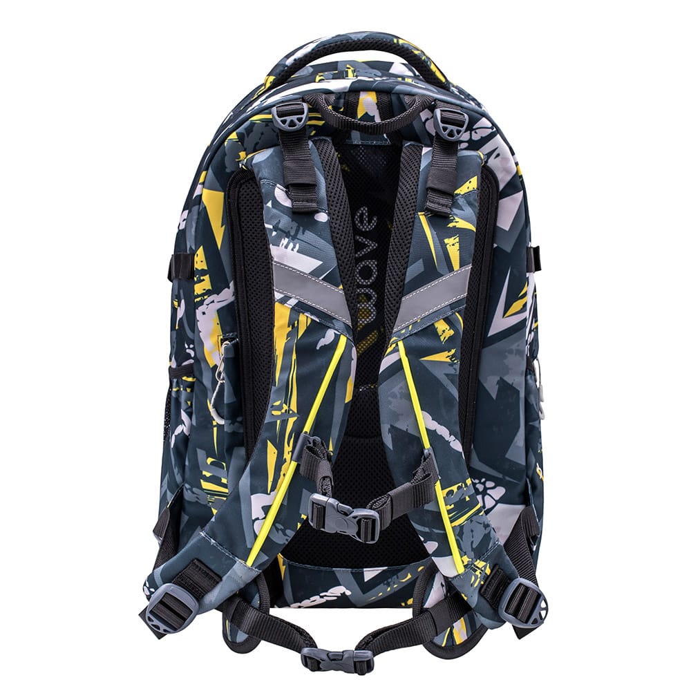 Infinity Rucksack Set 3-teilig - Yellow Graffiti