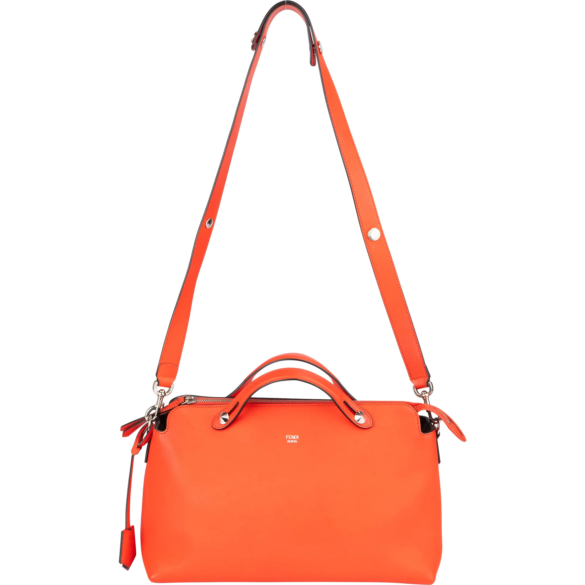 Fendi Coral Leather By The Way Handbag