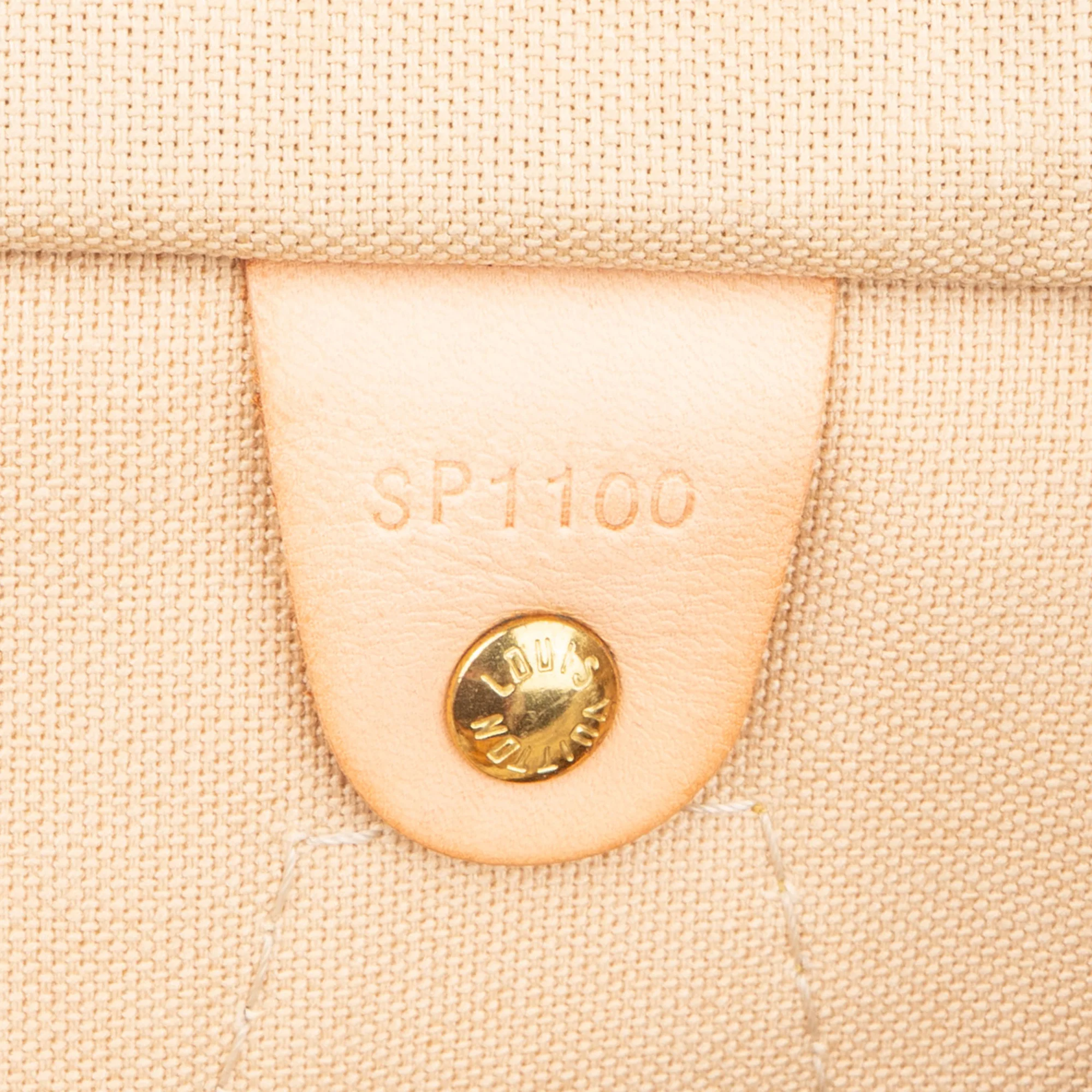 Louis Vuitton Damier Azur Monogram Speedy 30 Boston Bag