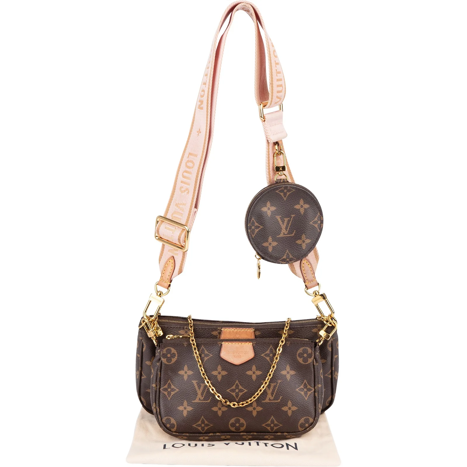 Louis Vuitton Monogram Canvas Multi Pochette Accessoires Crossbody Bag