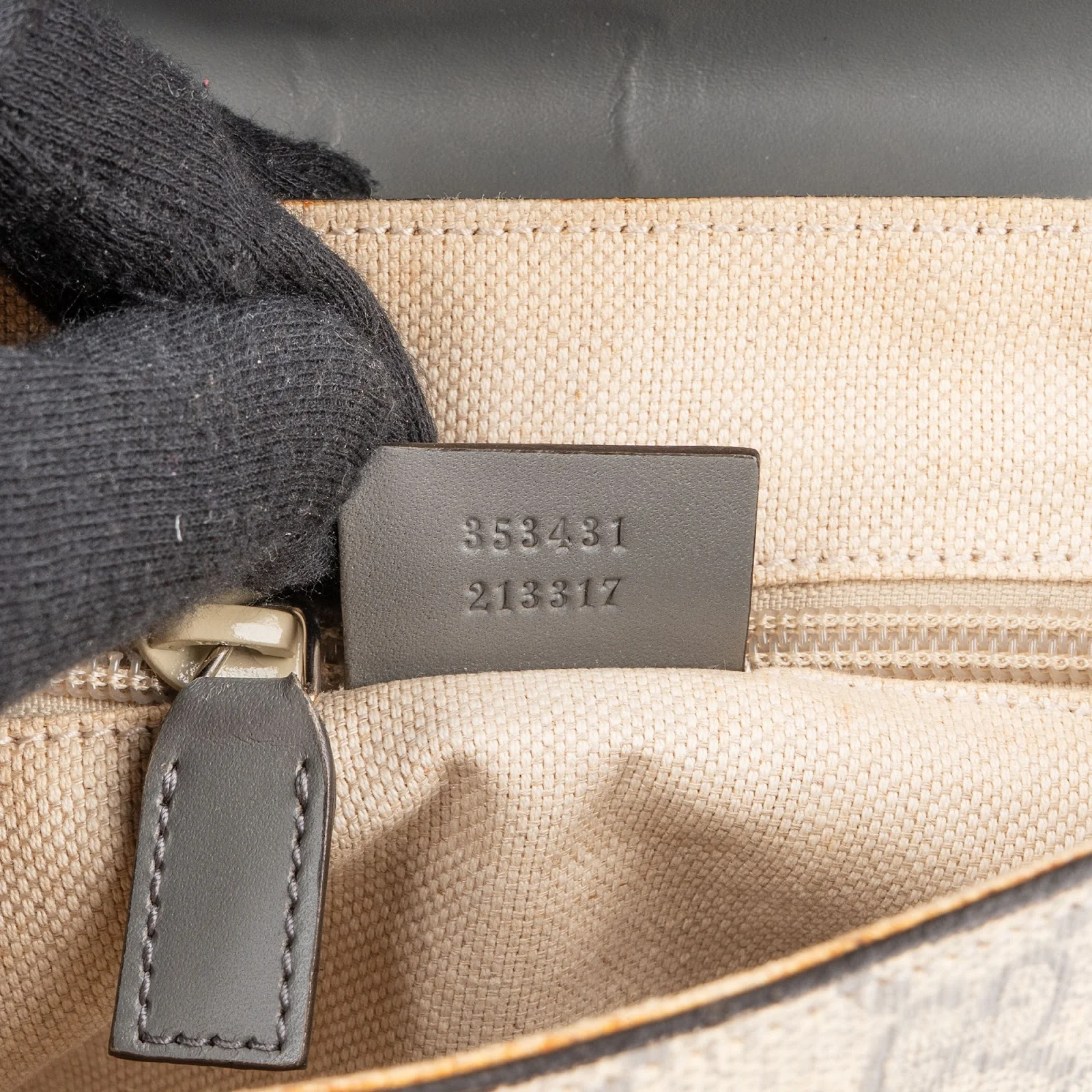 Gucci Monogram GG Supreme Canvas Crossbody Bag