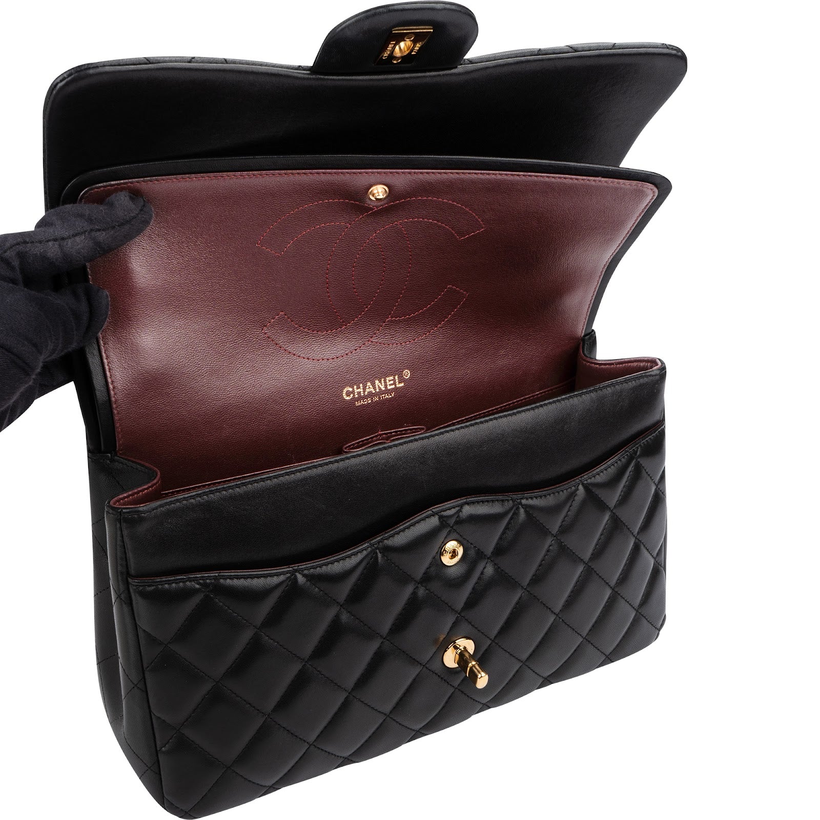 Chanel - Jumbo Double Flap Crossbody Bag
