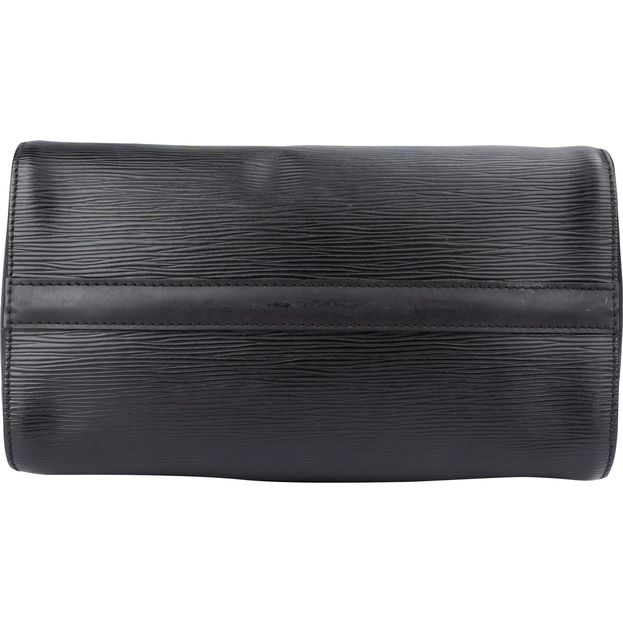 Louis Vuitton Noir Epi Leather Speedy 25 Handbag