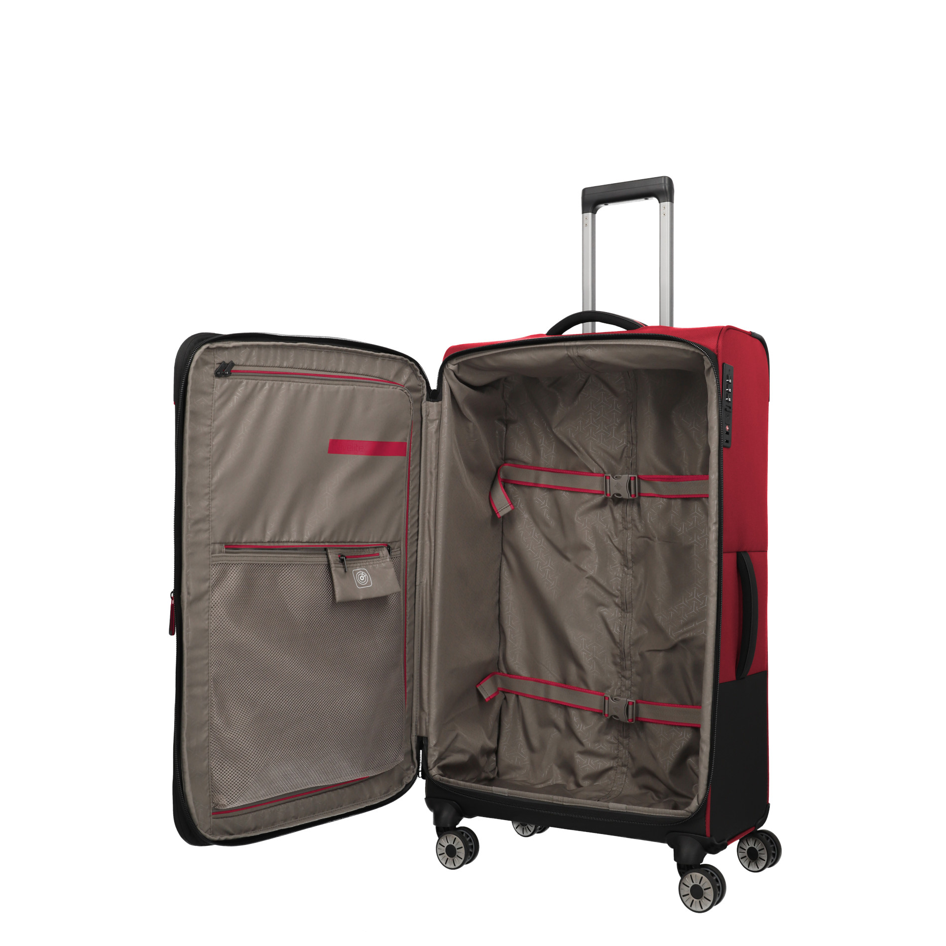 CROSSLITE Trolley XL (81 cm) erweiterbar - Red