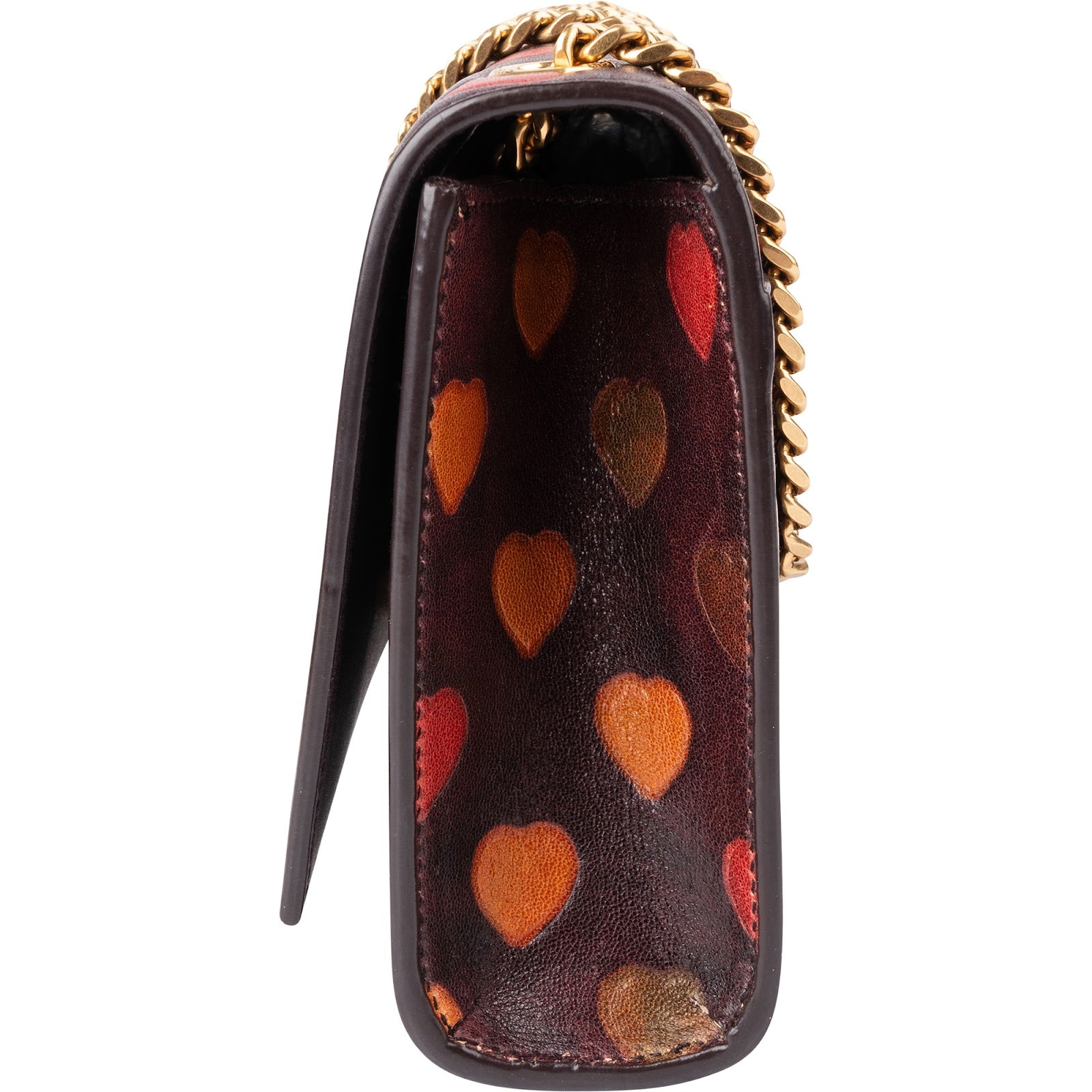 Saint Laurent – Kate Crossbody Bag mit Herzprint