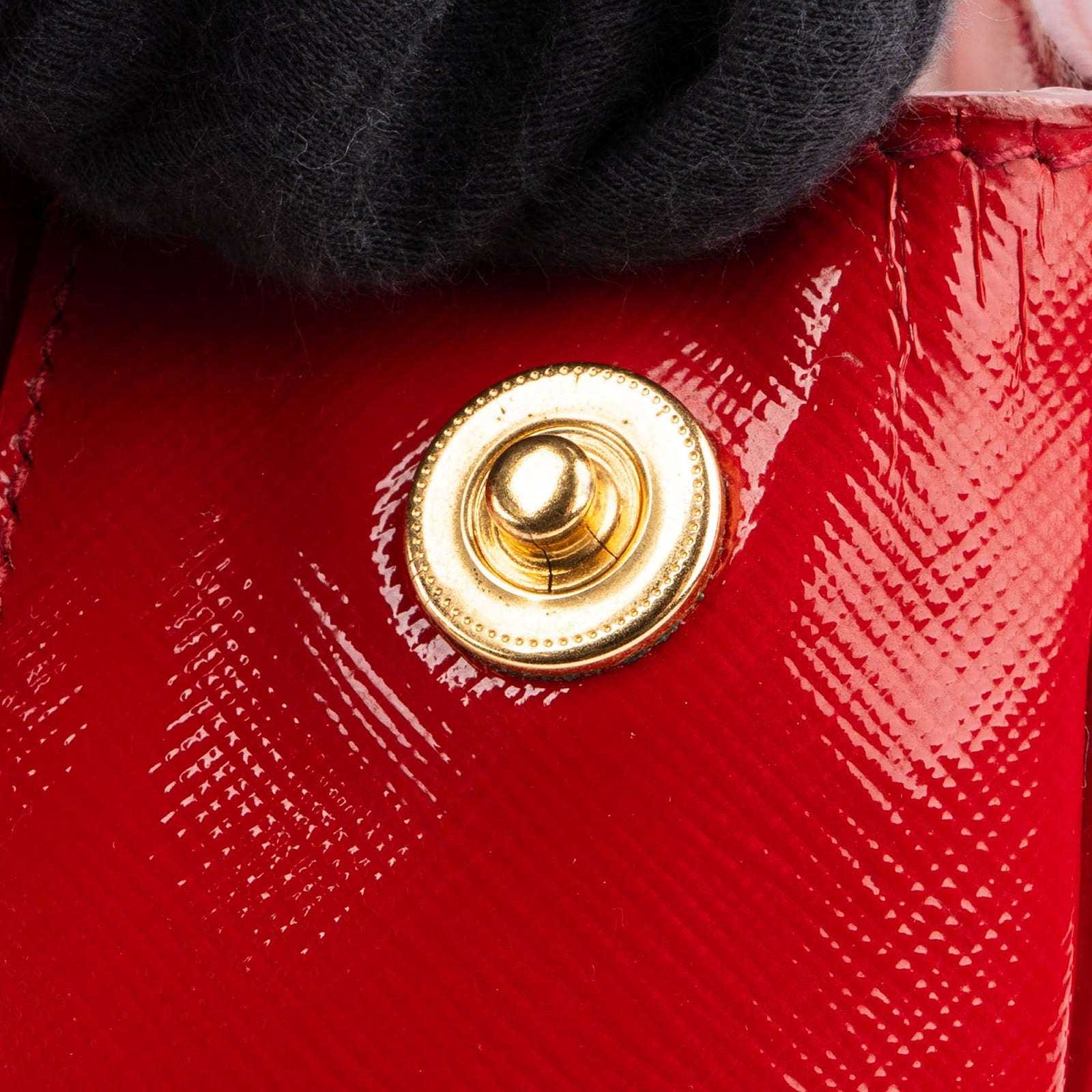 Prada – Saffiano Vernice Galleria Handtasche