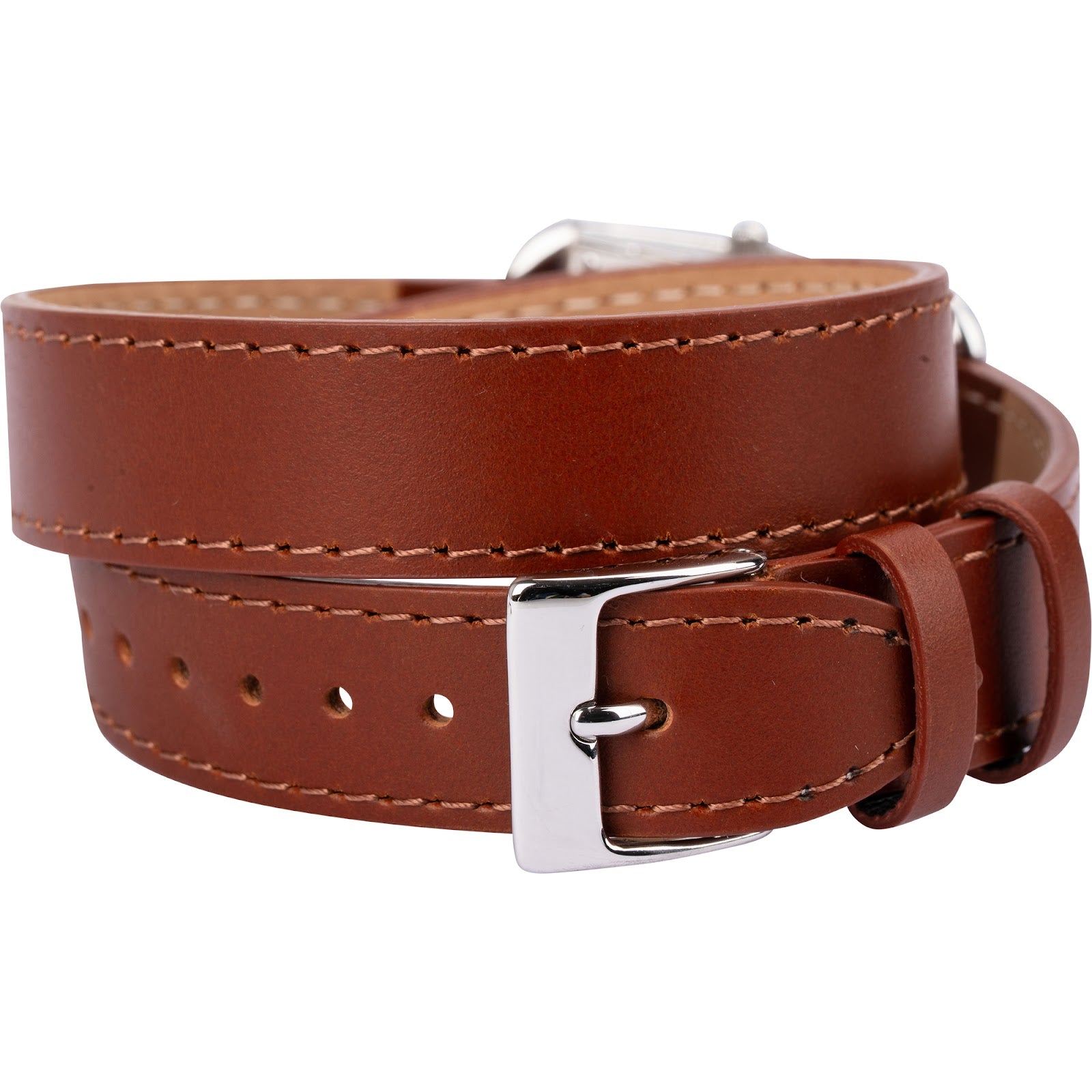 Hermès Silver Tone Cape Cod Double Tour CC1. 210 Uhr