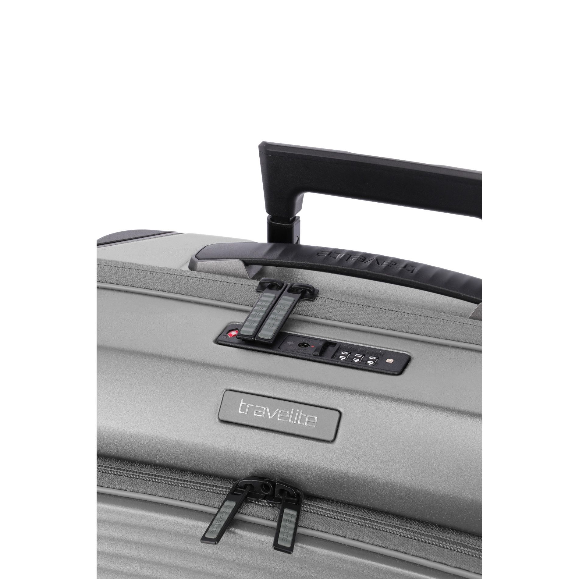 MILLENNIUM Handgepäck S (55cm) mit Vortasche - Silver