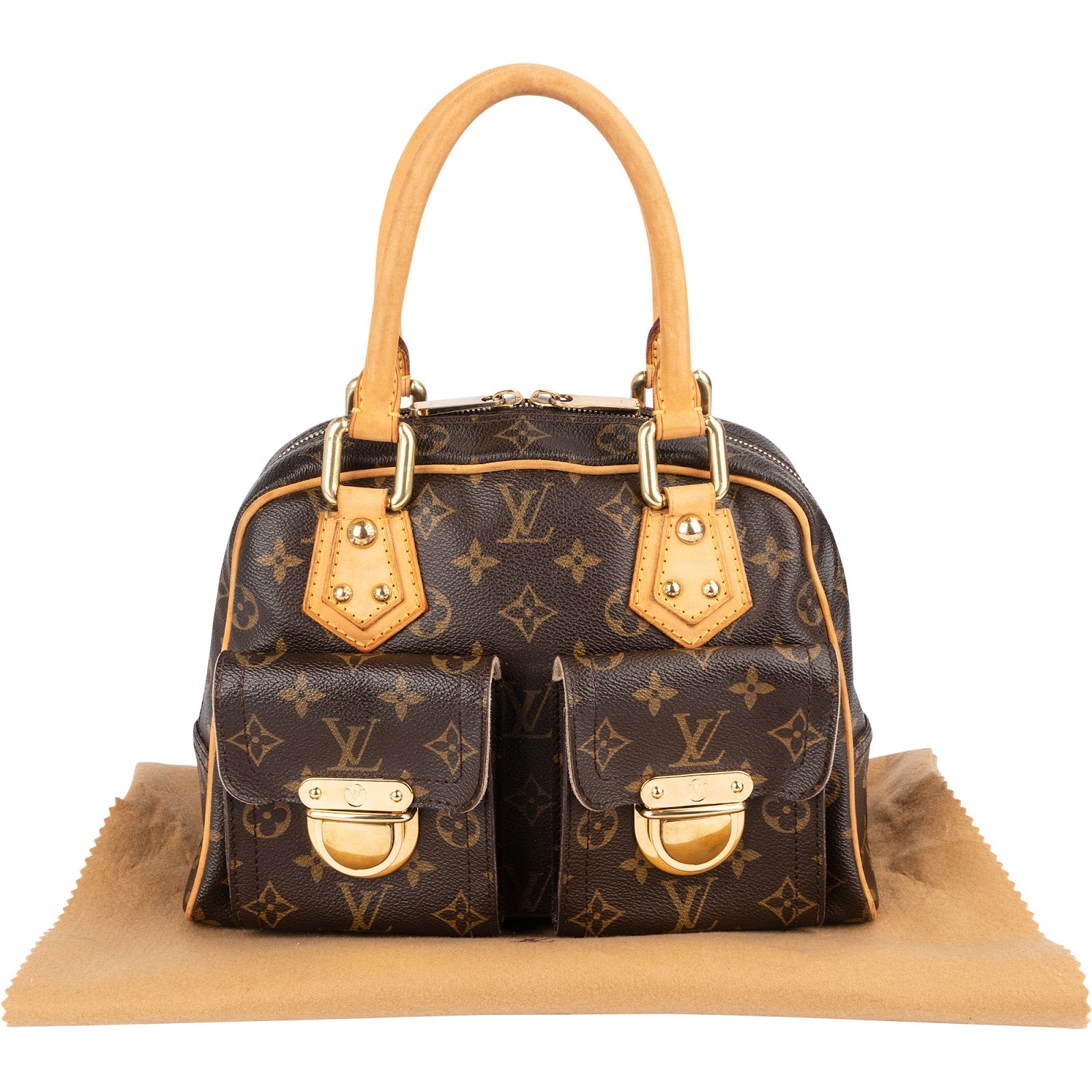 Louis Vuitton Monogram Canvas Manhattan PM Handbag