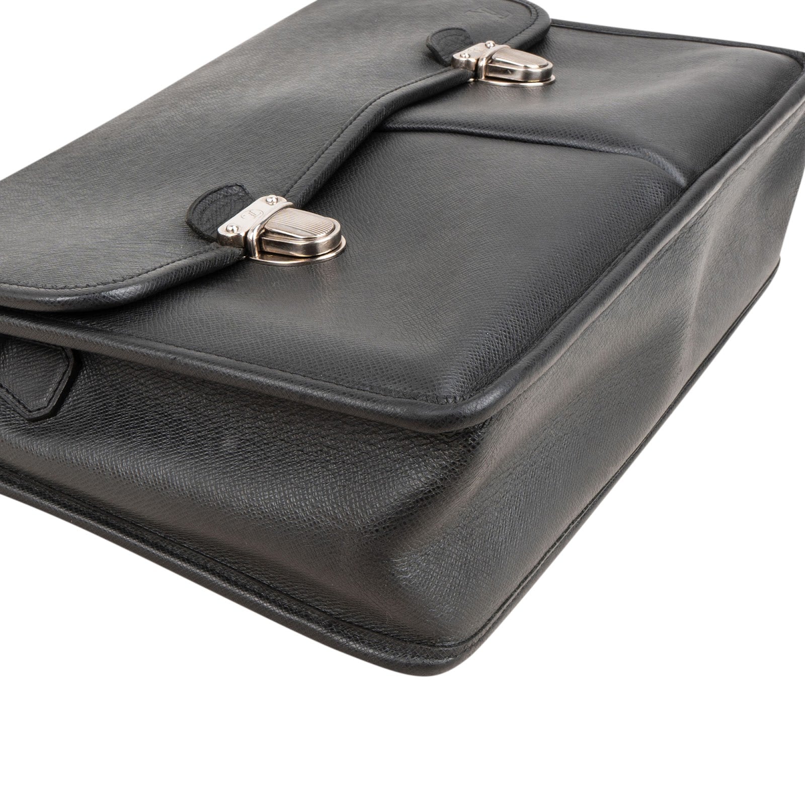 Sac d'affaires Louis Vuitton en cuir Taiga noir « Alexei Anton »