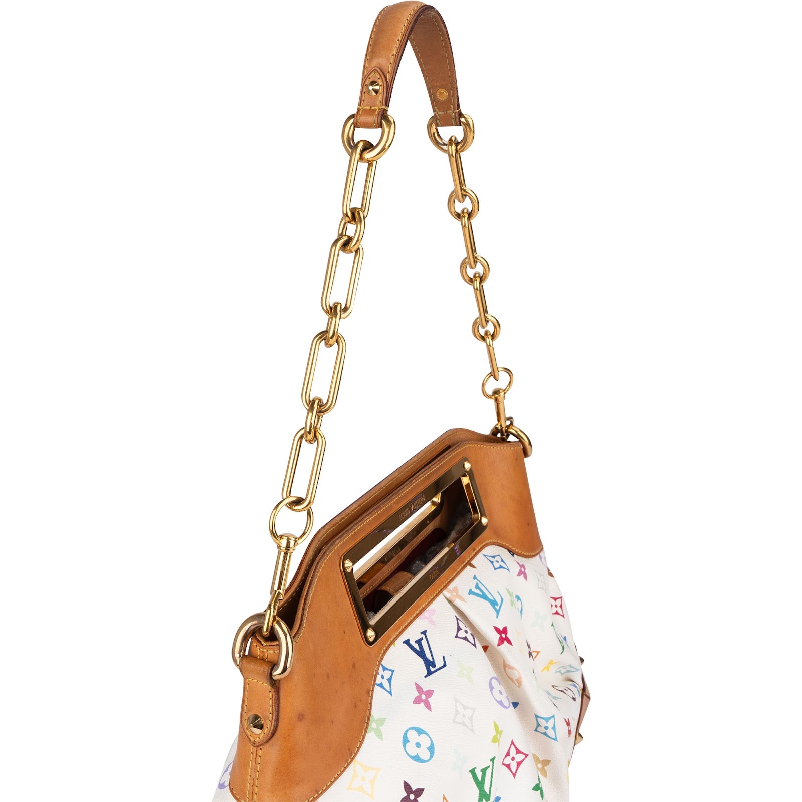 Louis Vuitton Monogram Murakami Multicolor Canvas Judy Shoulder Bag