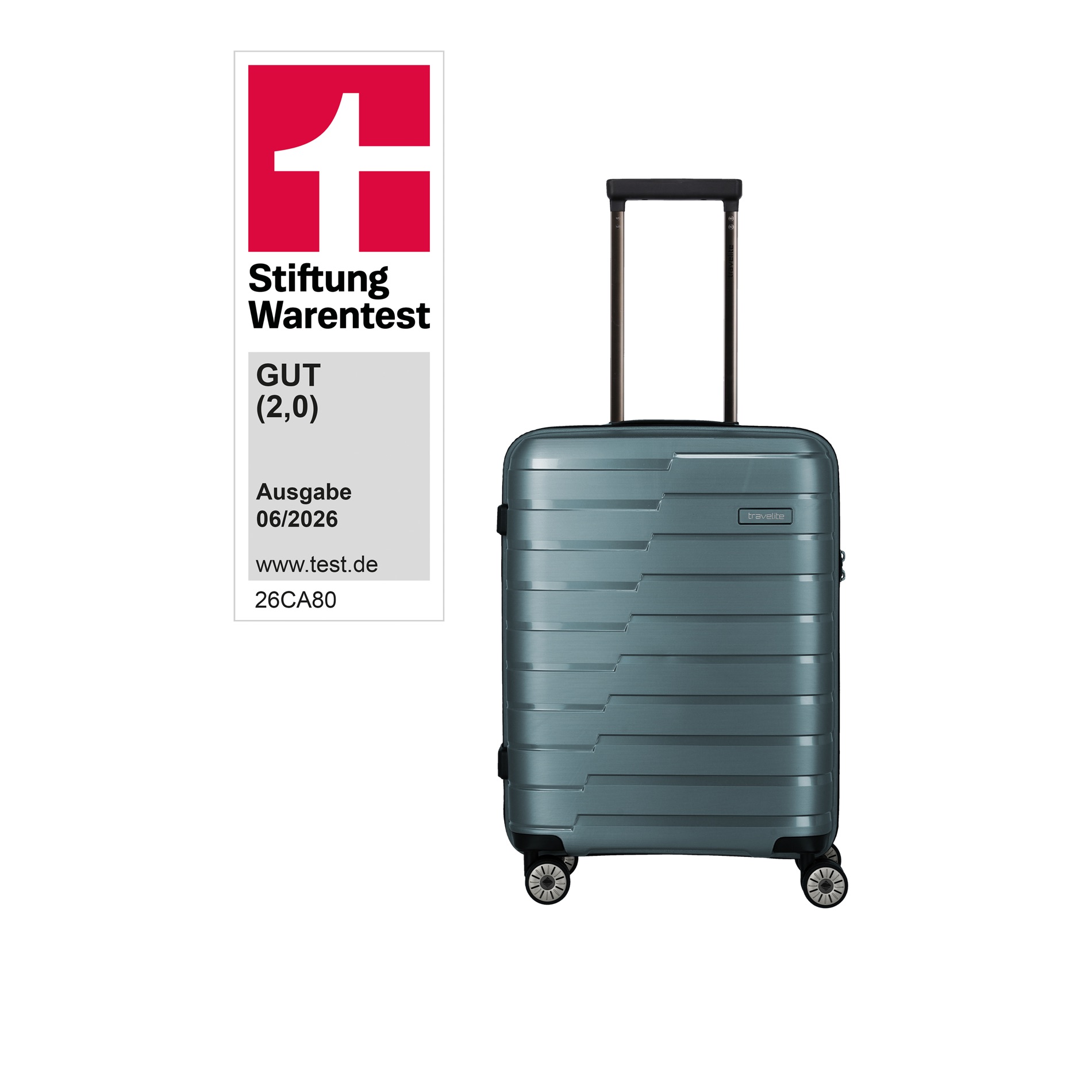 AIR BASE Trolley S (4 wheels) - Ice blue