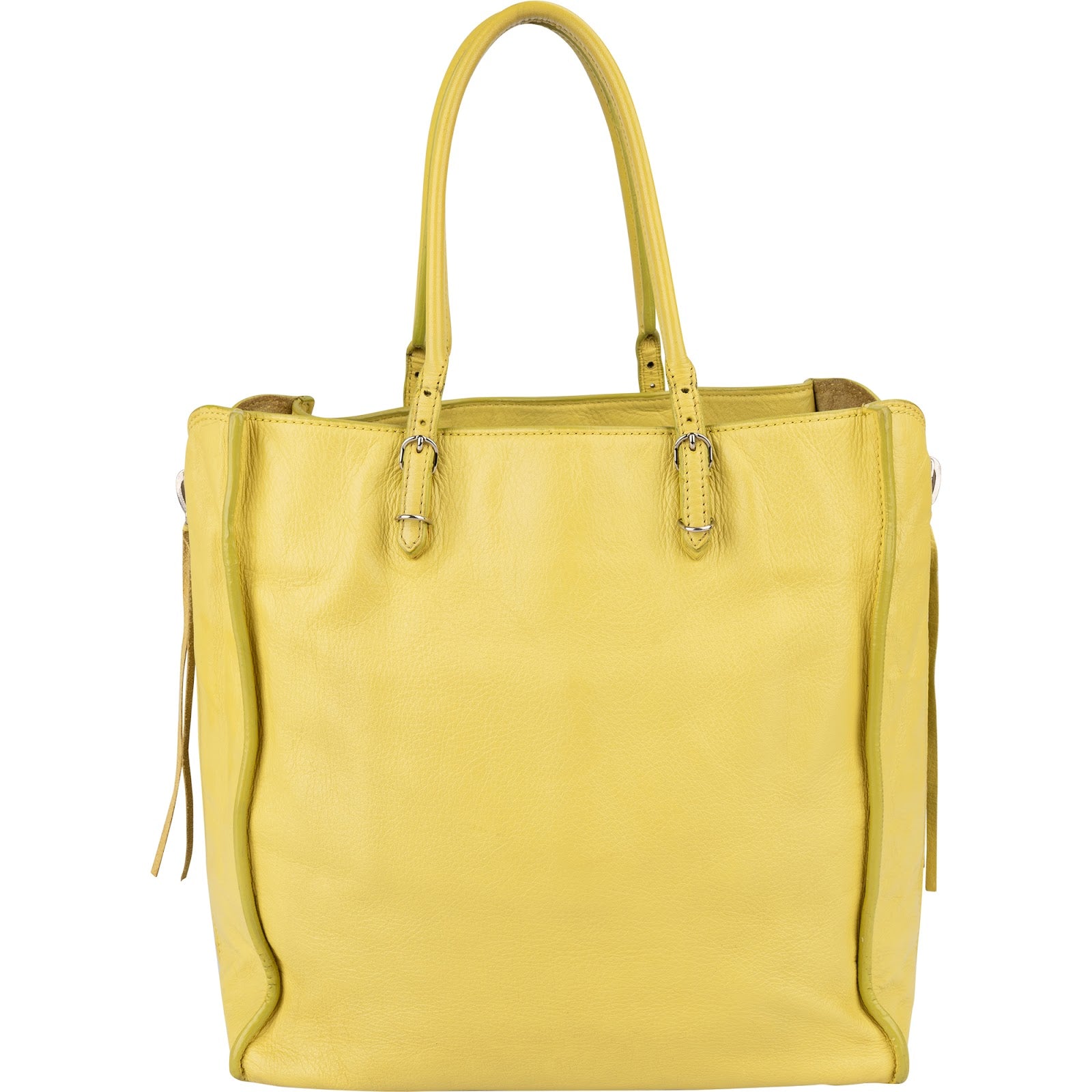 Balenciaga - Paper Look Side Zip Tote Handbag