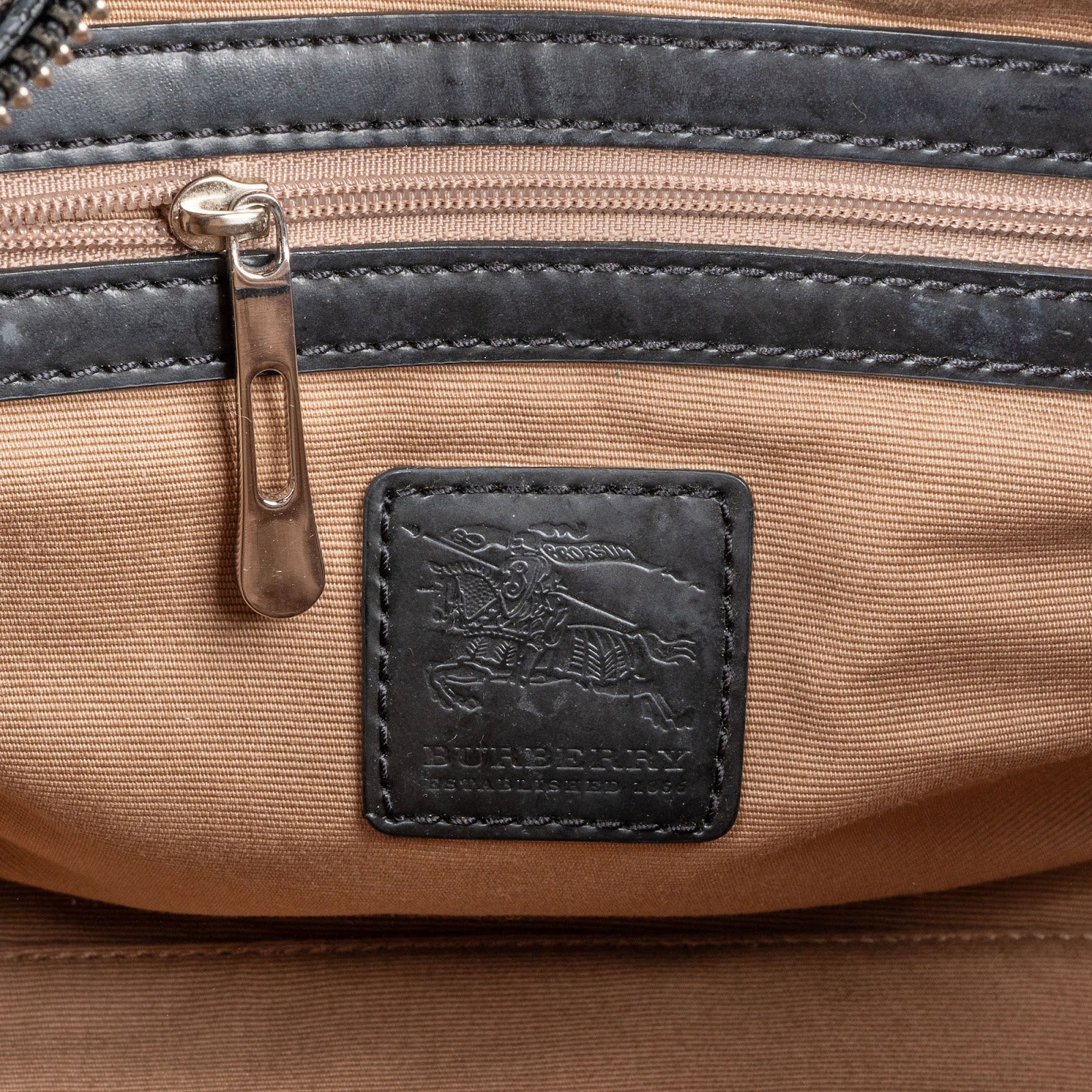 Burberry - Haymarket Nova-Check Boston Bag