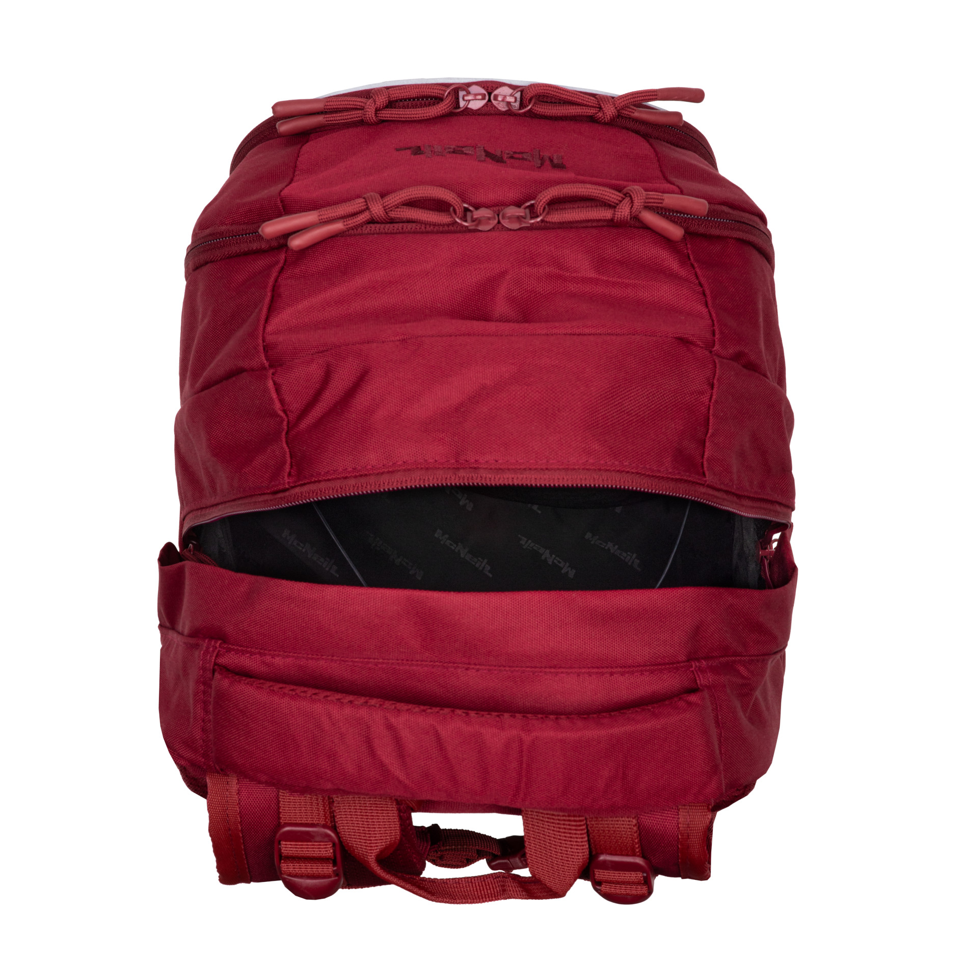 Schulrucksack MILO - Burgundy