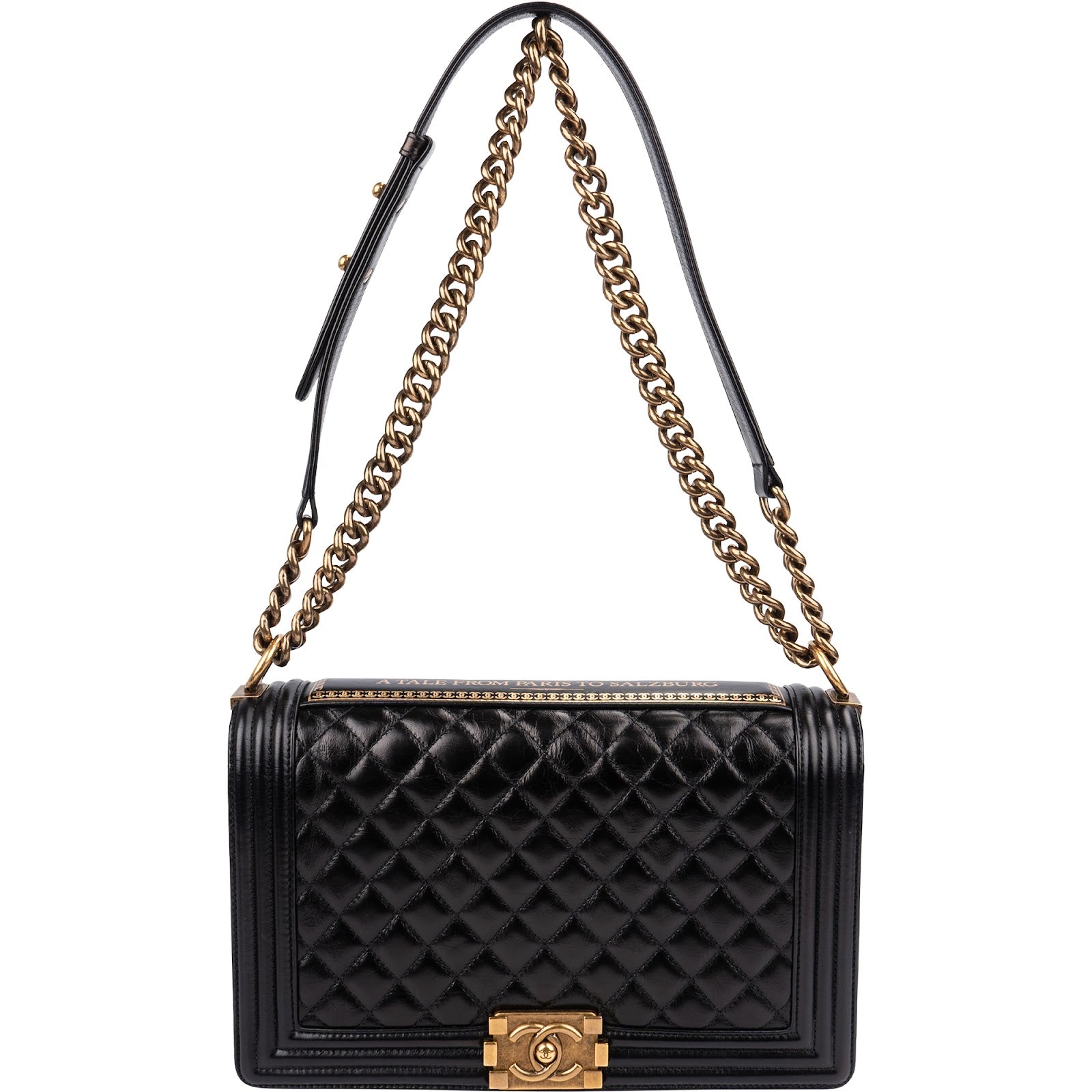 Chanel - "A Tale from Paris to Salzburg" Large Boy Crossbody Bag
