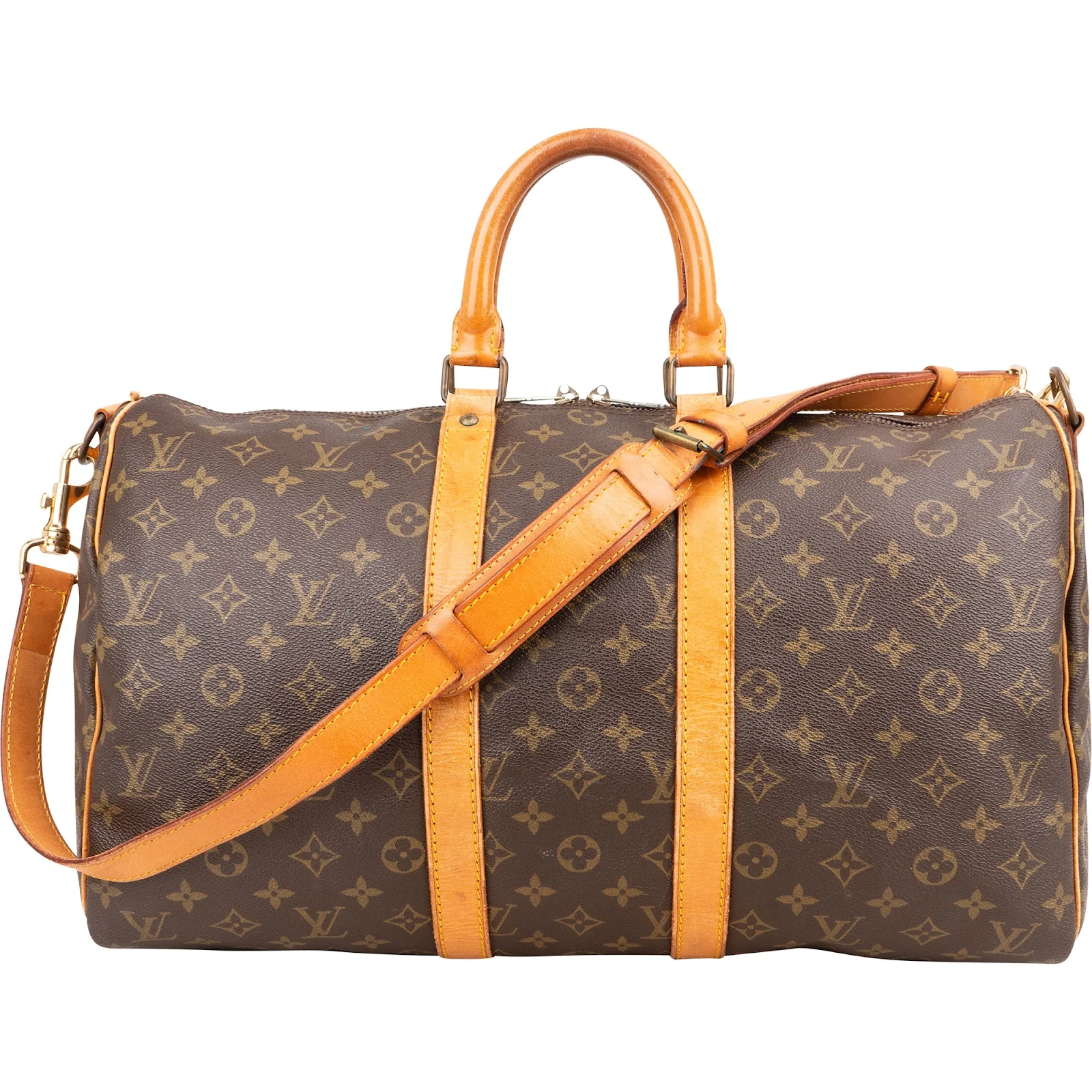Louis Vuitton Monogram Canvas Keepall 45 Bandoulière Reisetasche