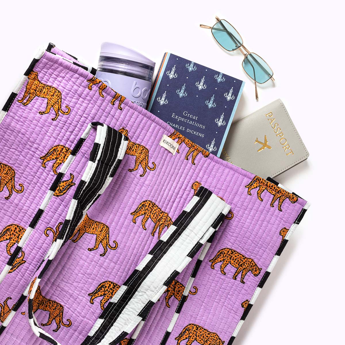 XL Shopper Purple Leo