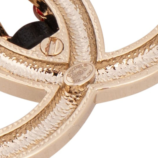 Chanel Crystal CC Flap Bag Brooch