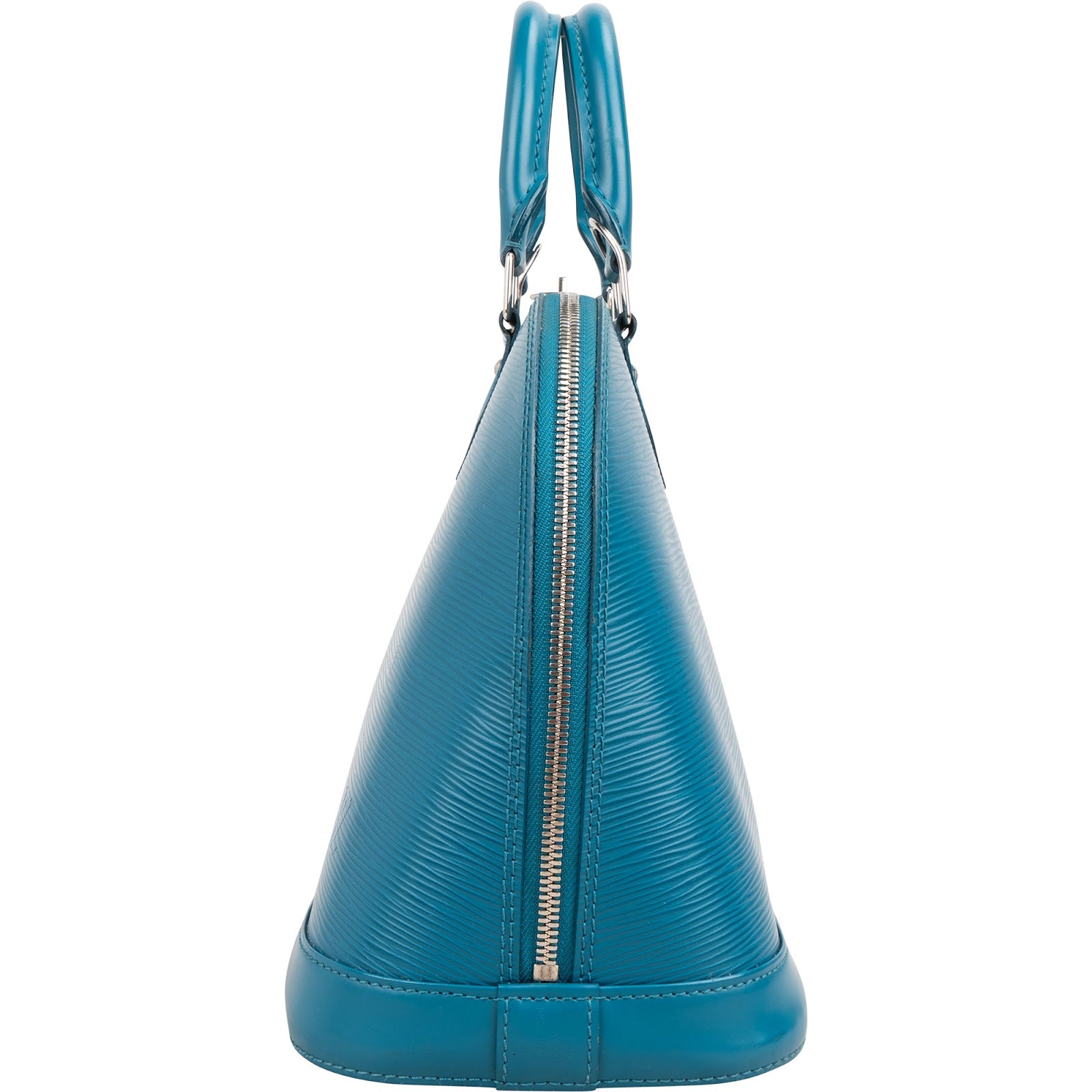 Louis Vuitton - Blue Epi Leather Alma PM Handbag