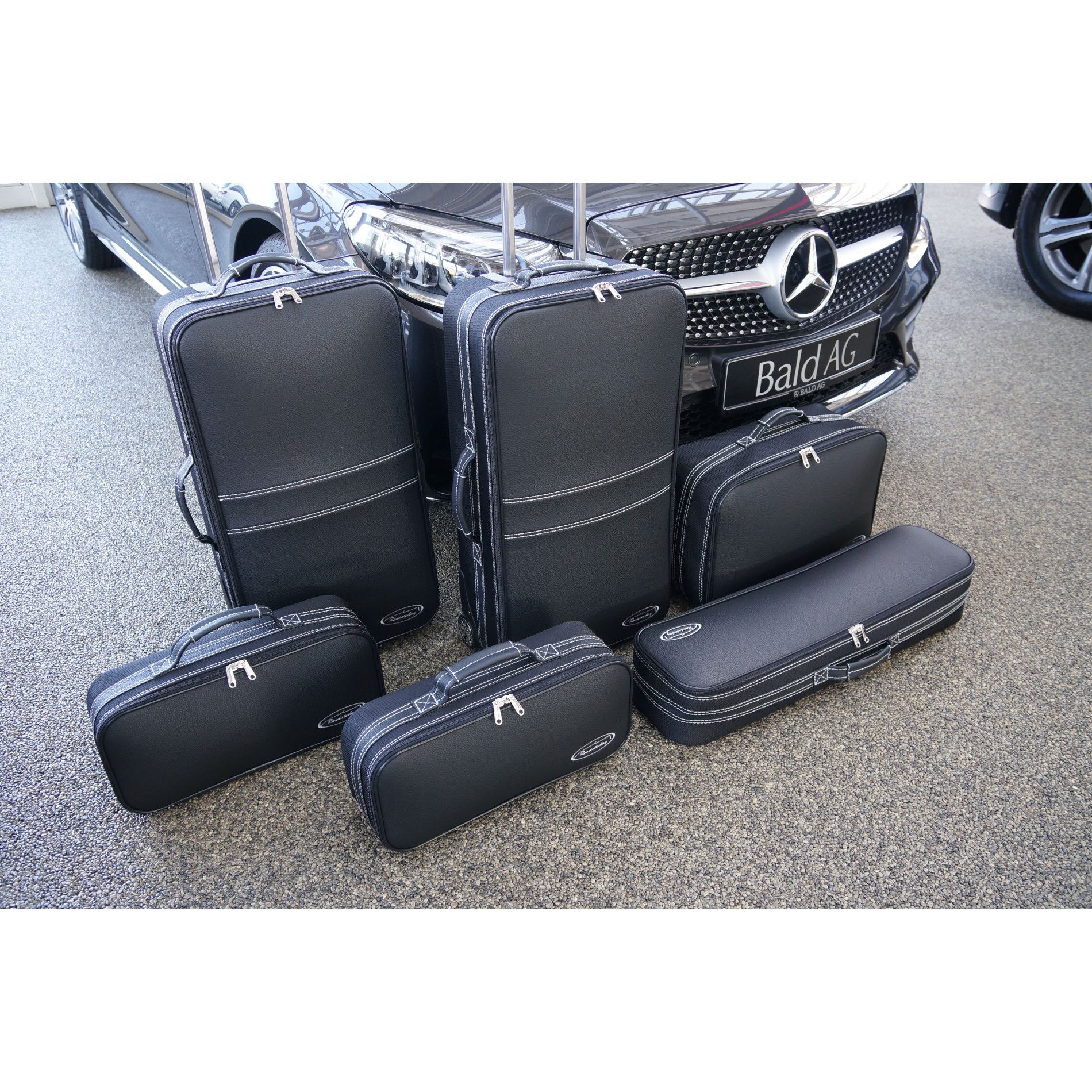 C-Klasse Cabrio (A205) (EU) Kofferset Kofferraum 5-tlg. ohne Durchladetasche