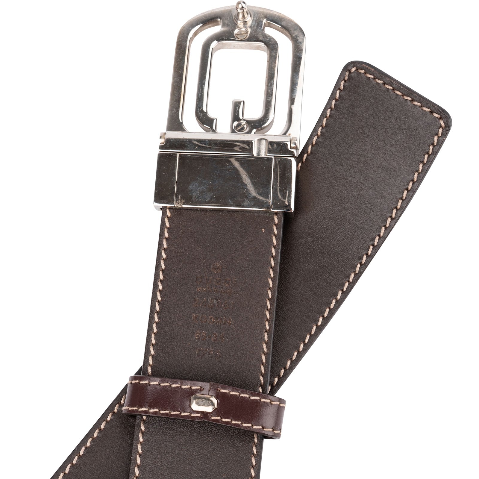 Gucci – GG Reversible G Buckle Gürtel (85/34)