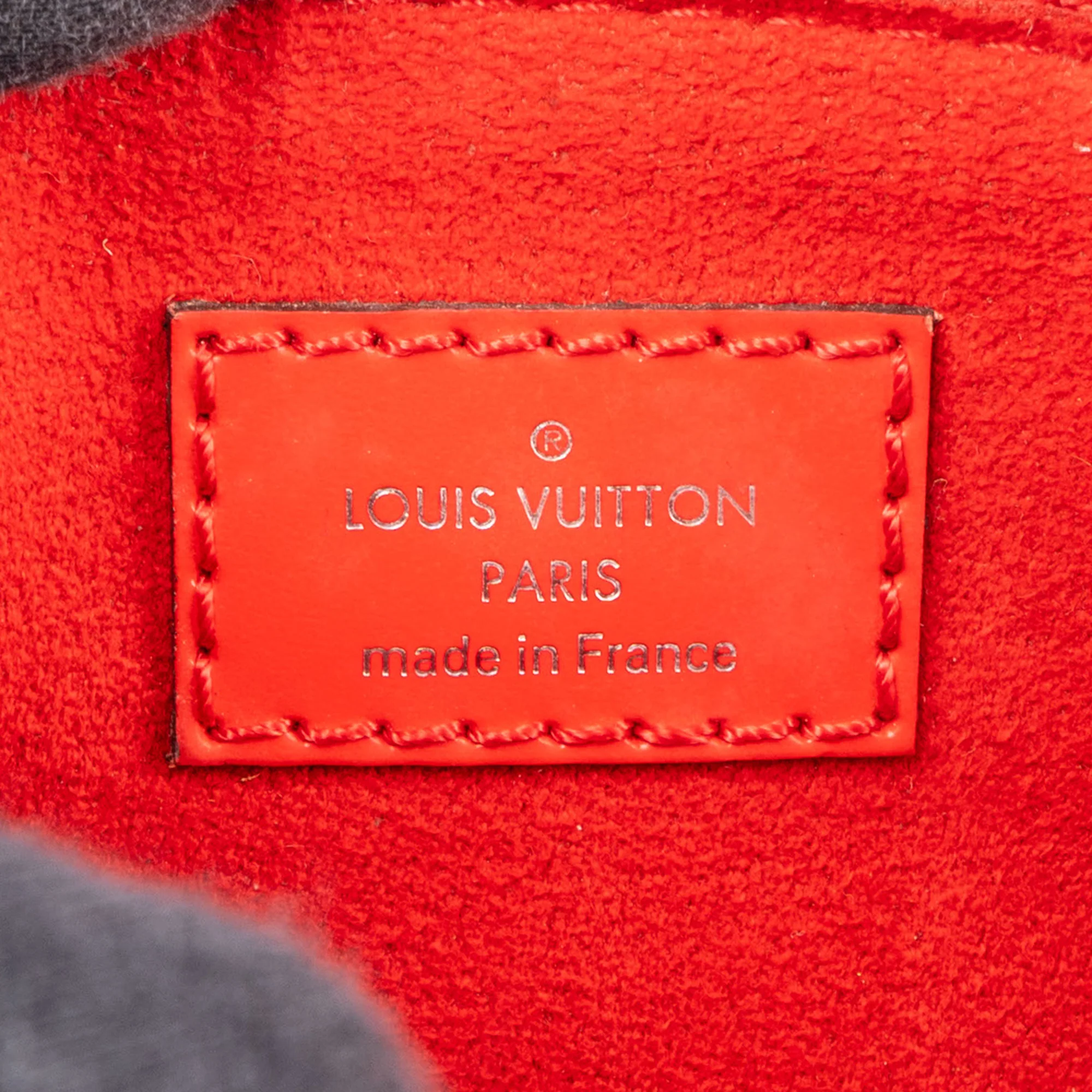 Louis Vuitton Red Epi Leather Nano Alma BB Crossbody Bag