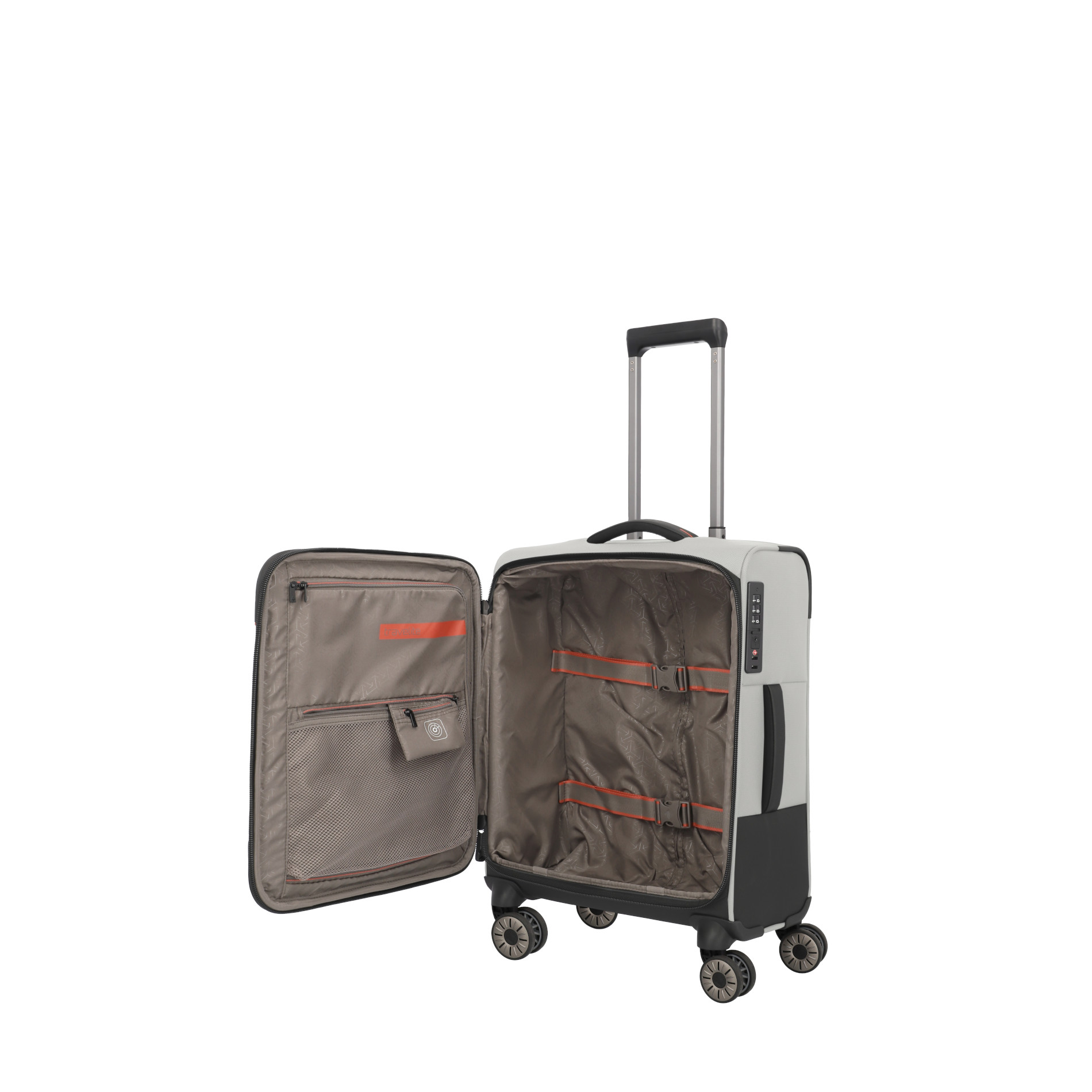 CROSSLITE Bordtrolley S mit 4 Rollen (55 cm) - Natur