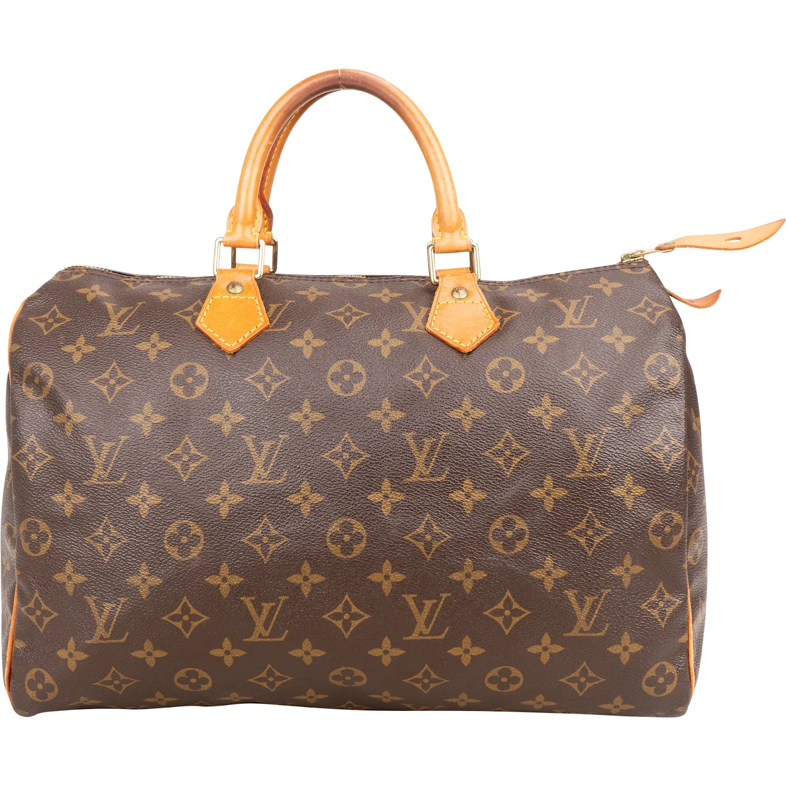 Louis Vuitton Monogram Canvas Speedy 35 Boston Bag