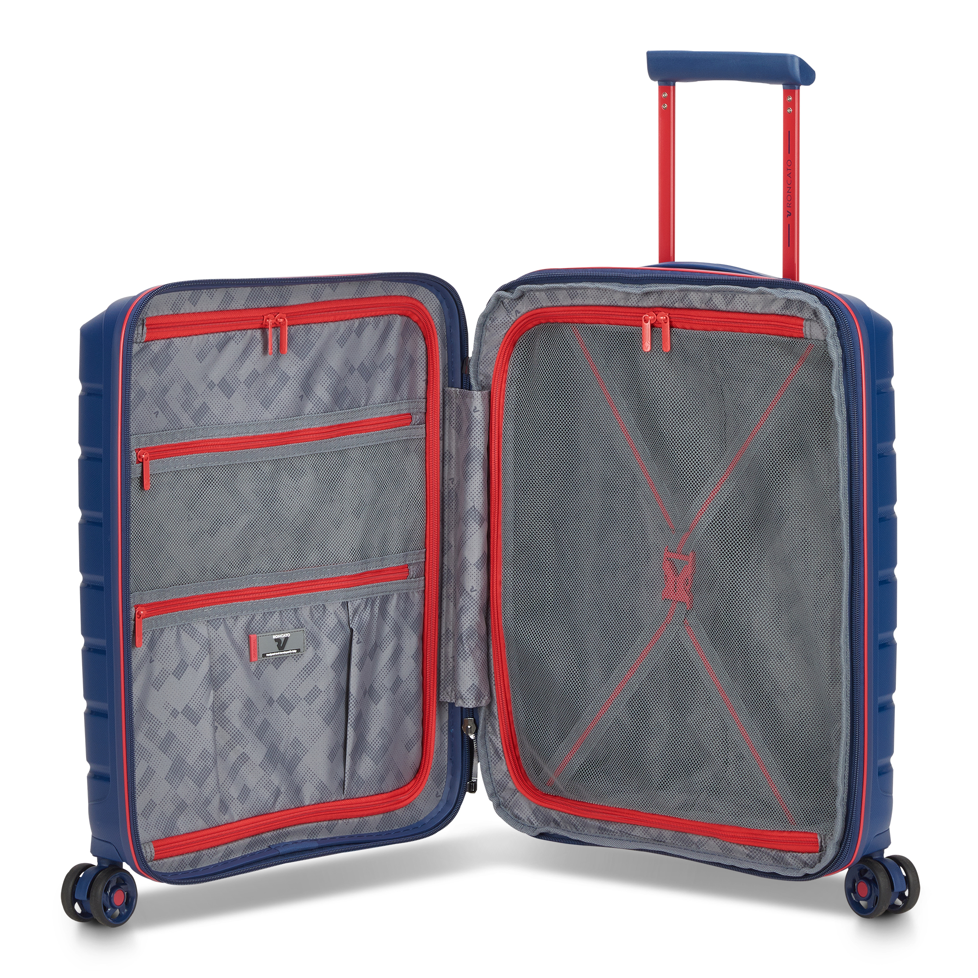 B-FLYING Handgepäck S (55 cm) erweiterbar - Ultramarine Blue