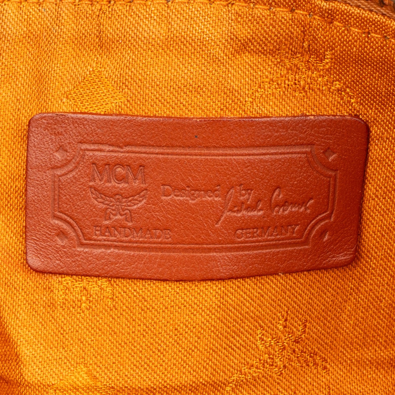 Sac de voyage MCM Monogram Visetos Boston 50