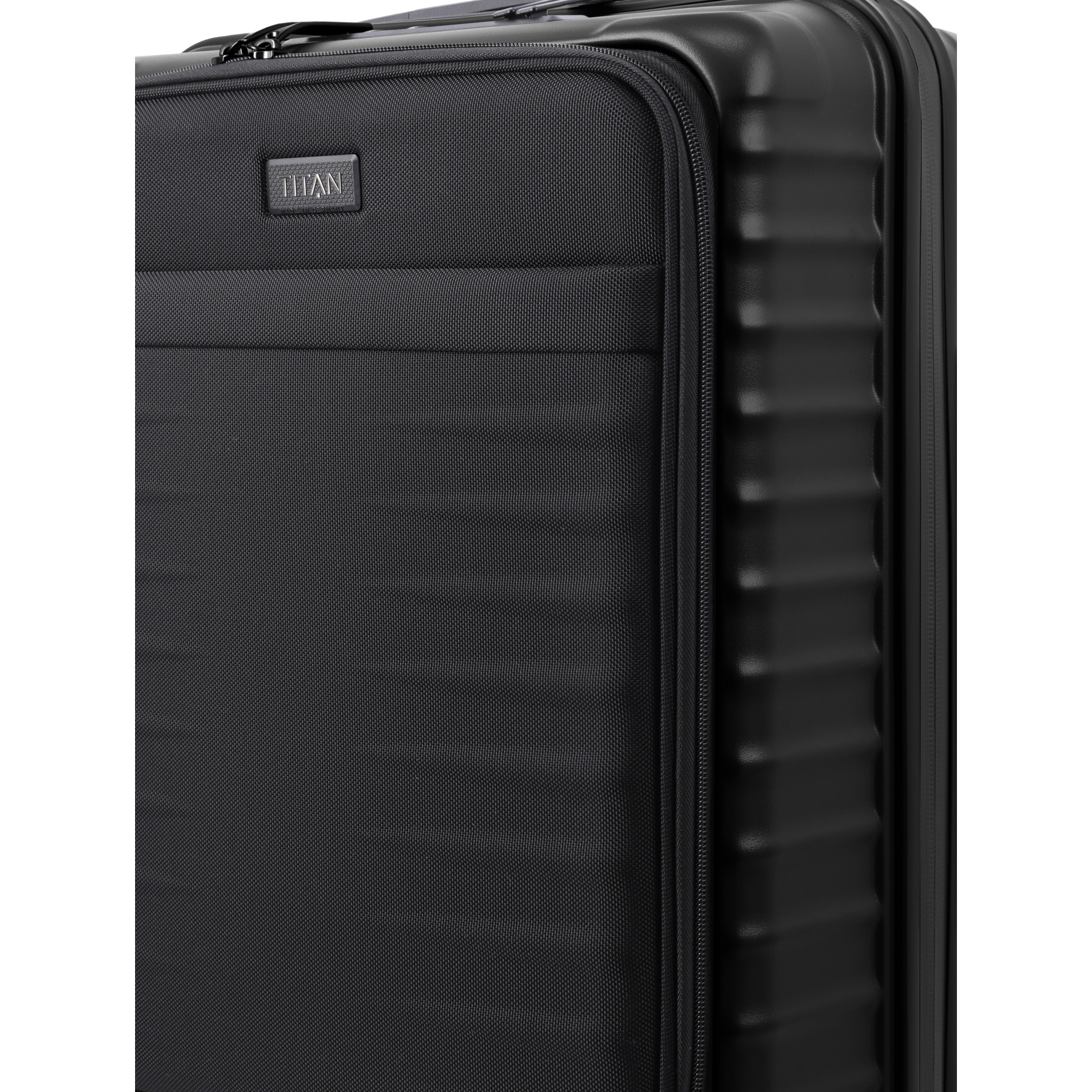 UPGRADE Handgepäck S mit Vortasche (55 cm) - Nightshade black