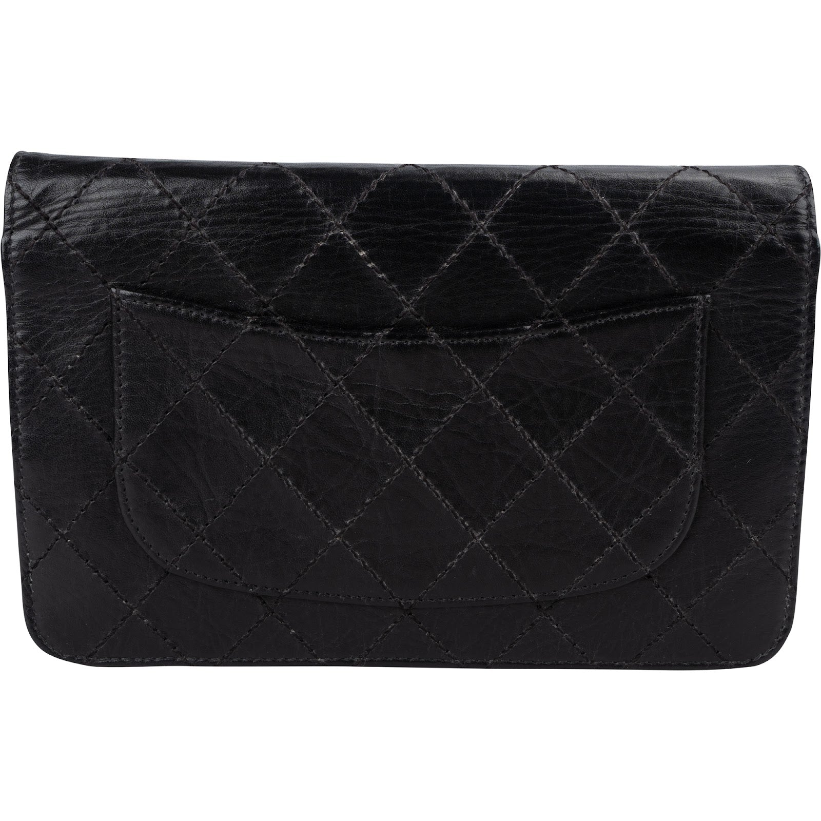 Chanel Stitching Calfskin Reissue 2.55 Wallet on Chain Crossbody Bag
