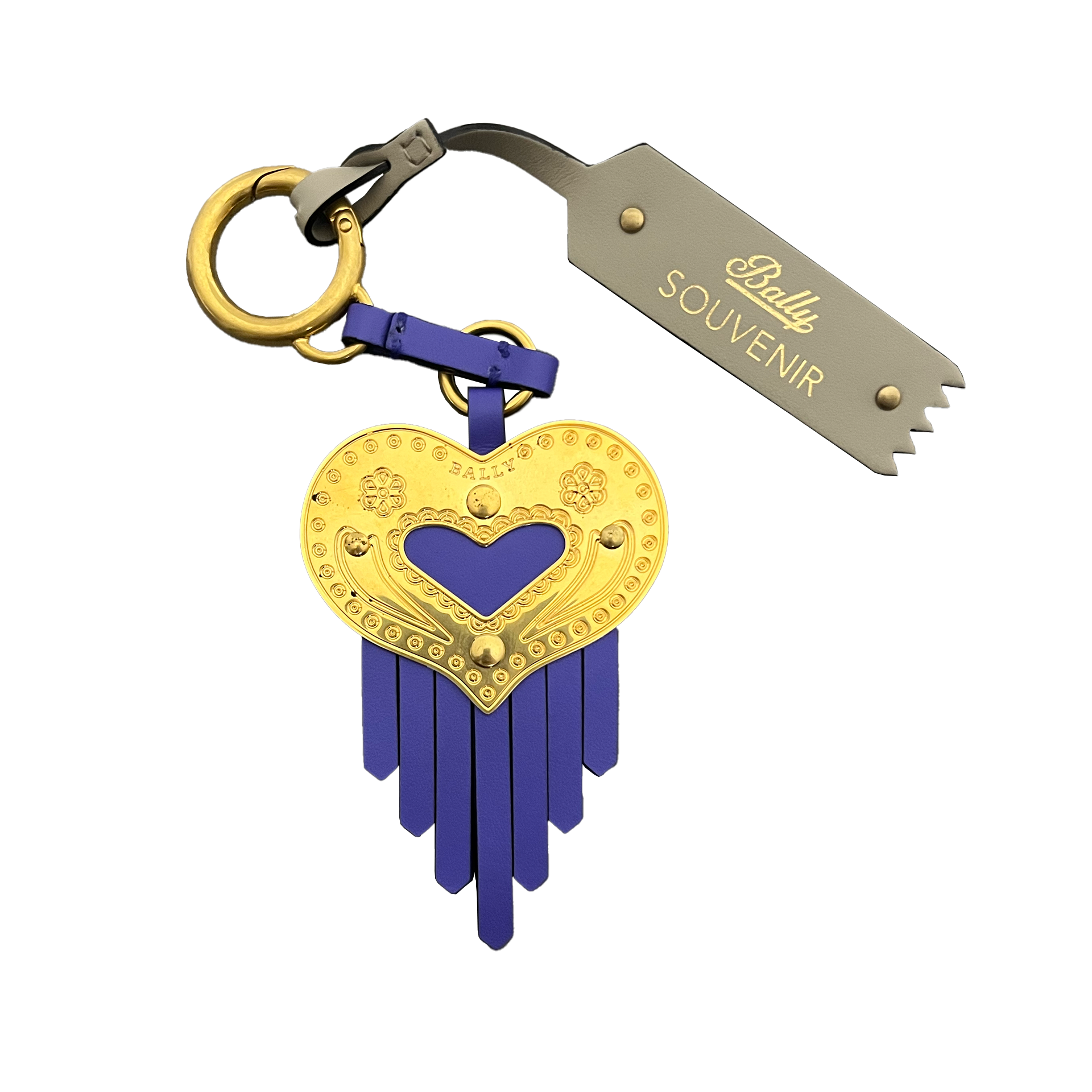 Bally Leder Schlüsselanhänger