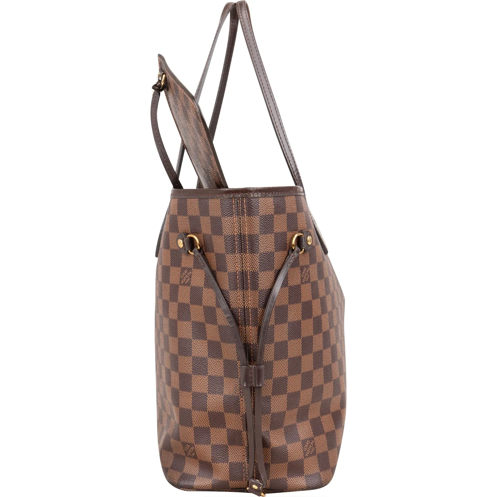 Louis Vuitton Monogram Damier Ebene Neverfull MM Shopper