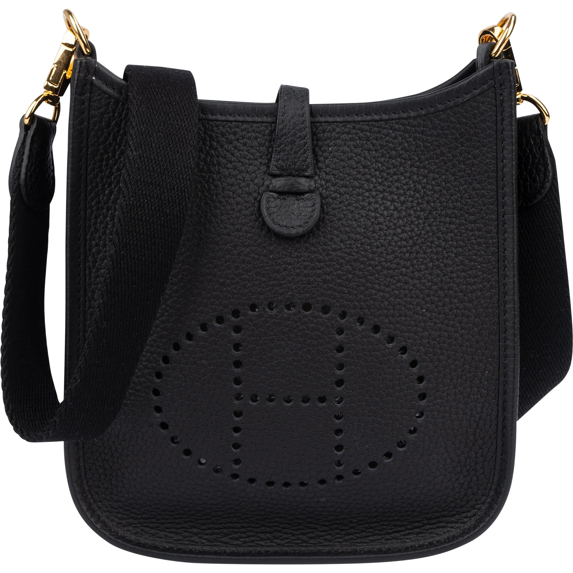 Hermès Clemence Leather Evelyne 16 Crossbody Bag