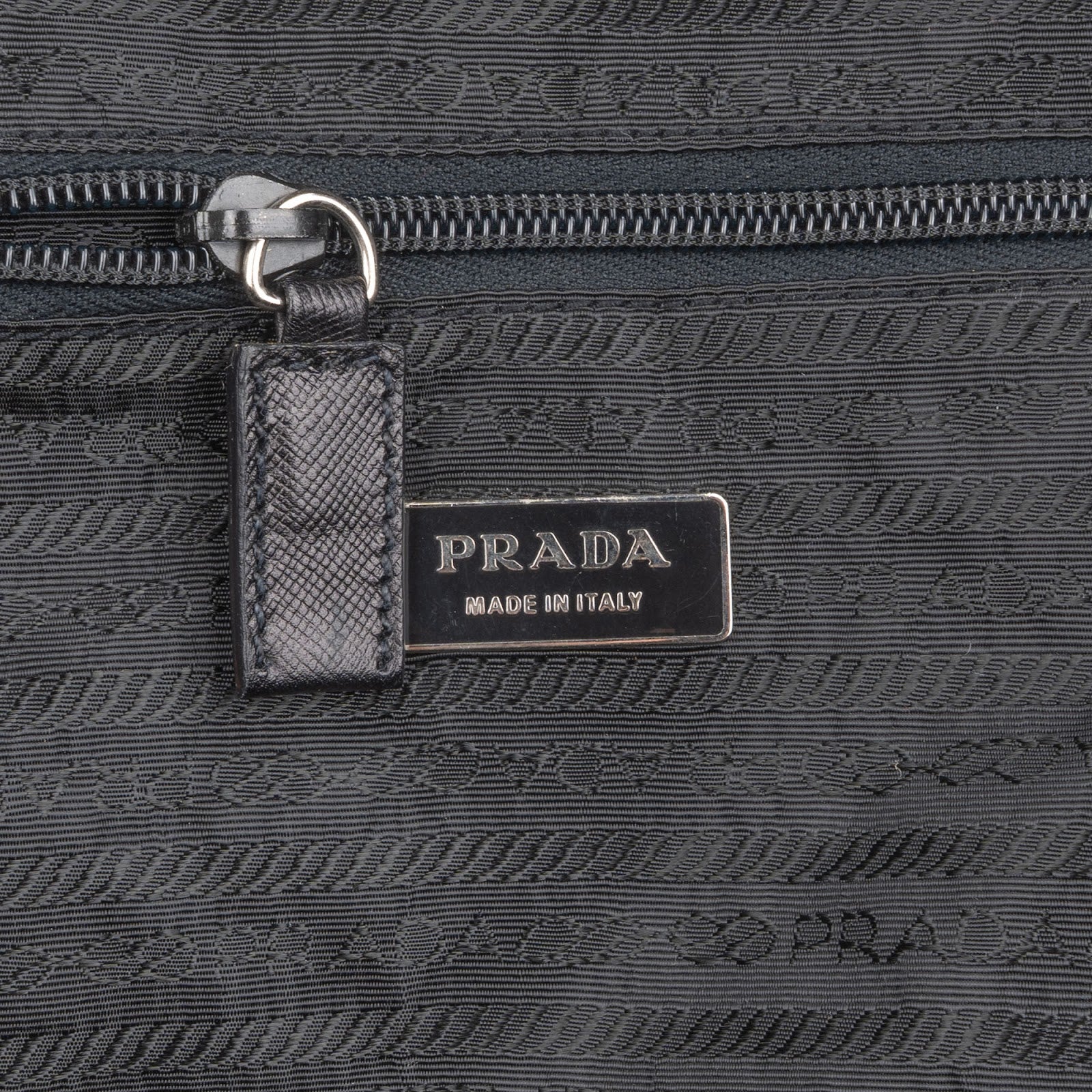 Prada Nylon Triangle Duffle Weekender 50