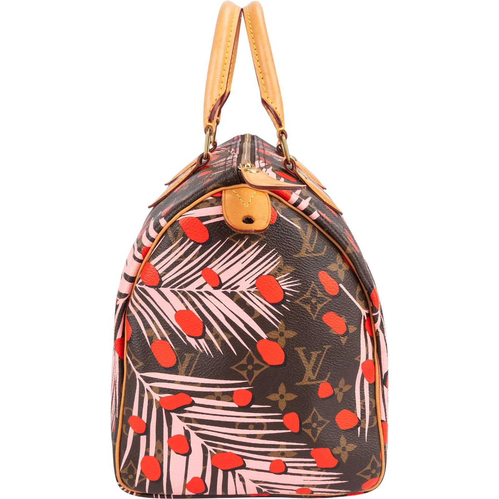Louis Vuitton Limited Jungle Dots Monogram Speedy 30 Boston Bag