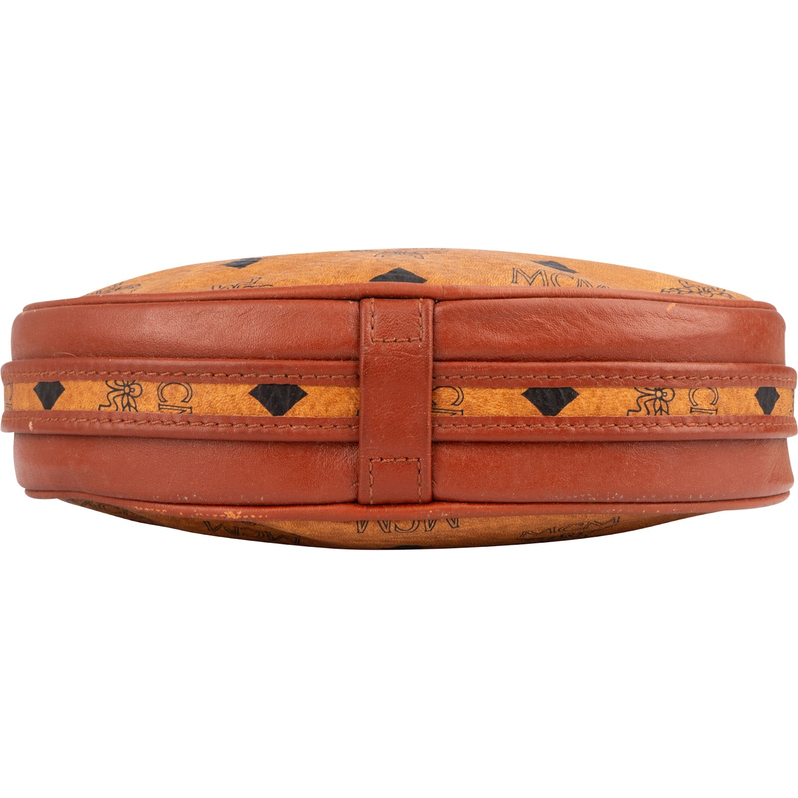 MCM Monogram Visetos Tambourine Crossbody Bag