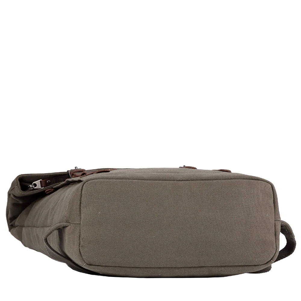 Plecak na laptopa Heritage Canvas - Oliwkowy