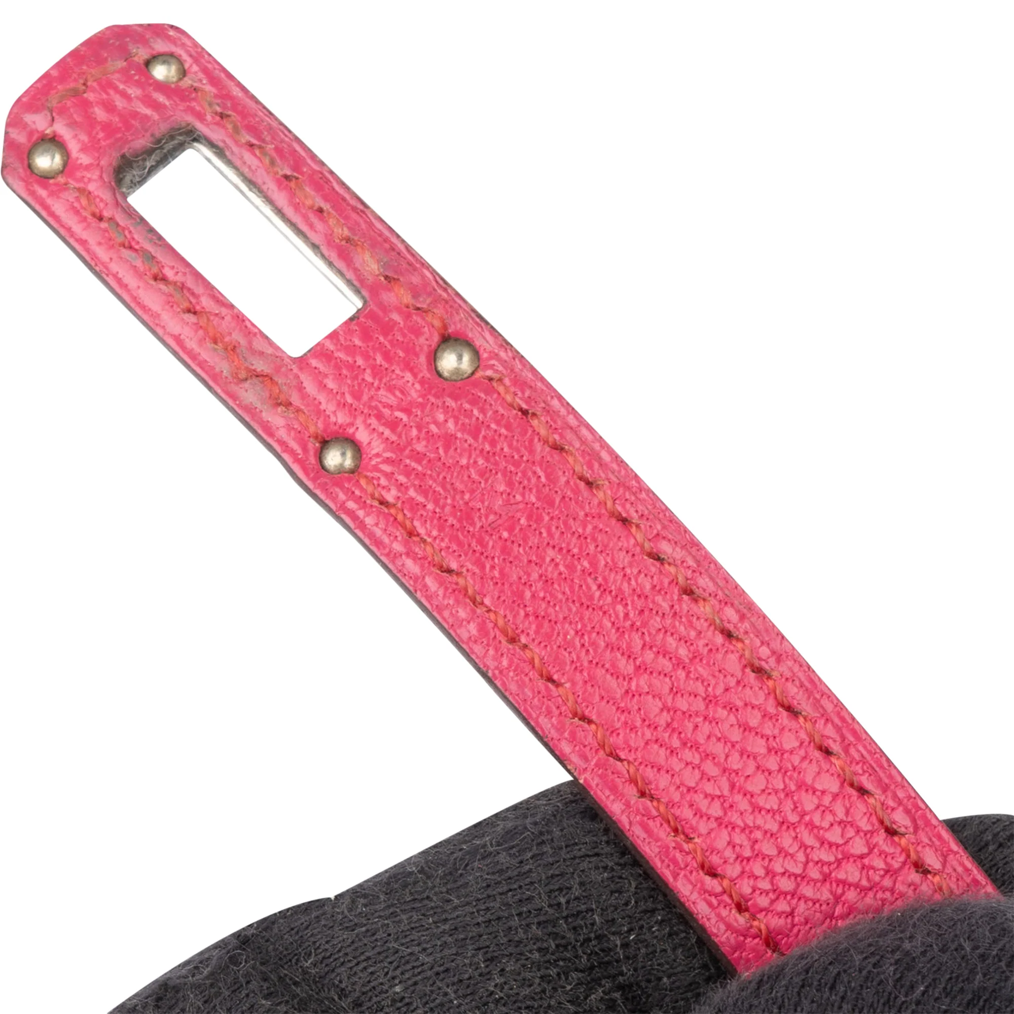 Hermès Rose Pourpre Chevre Leather Kelly Wallet