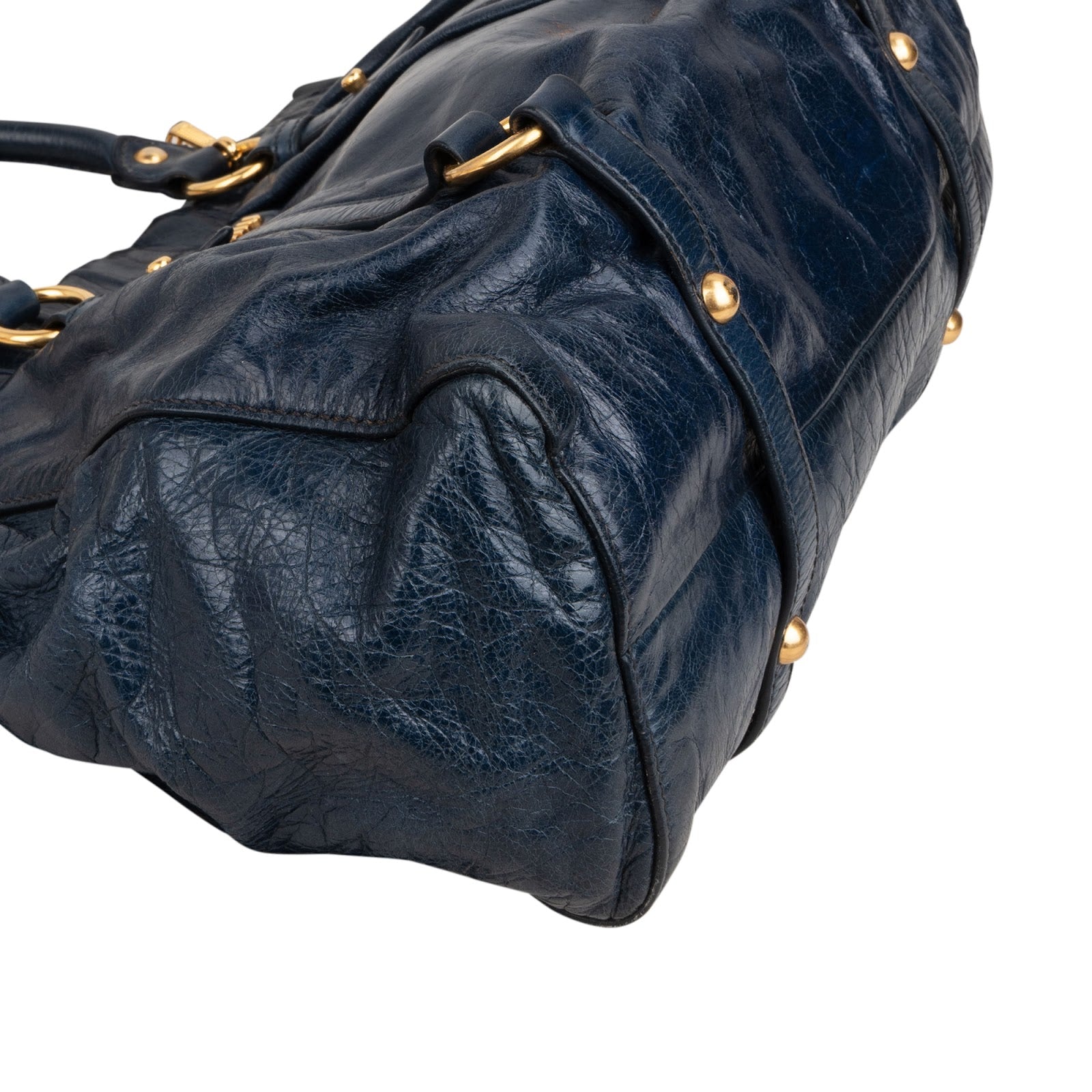 Miu Miu – Vitello Lux Satchel schoudertas