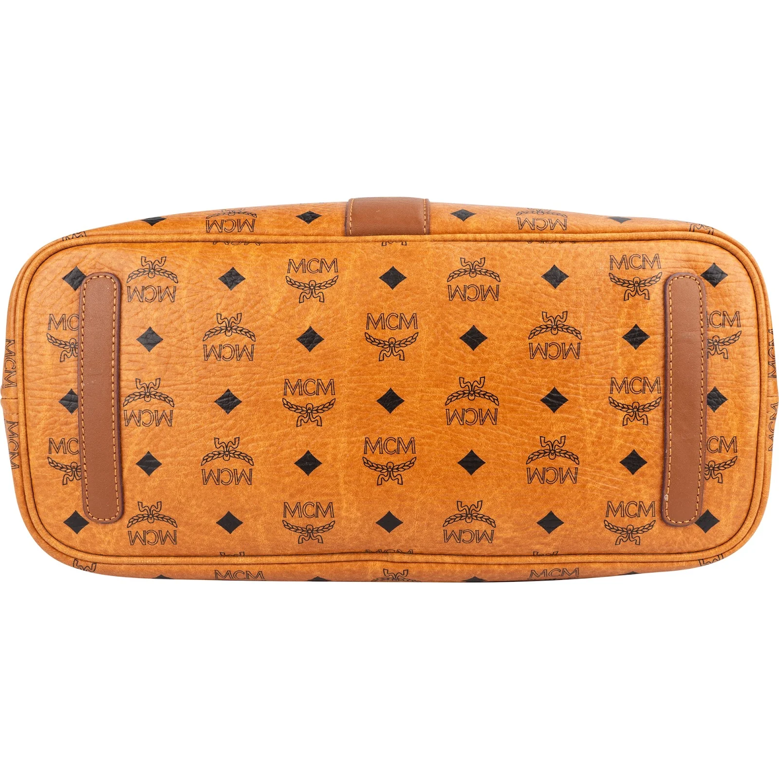 MCM Monogram Visetos Liz Shopper Shoulder Bag