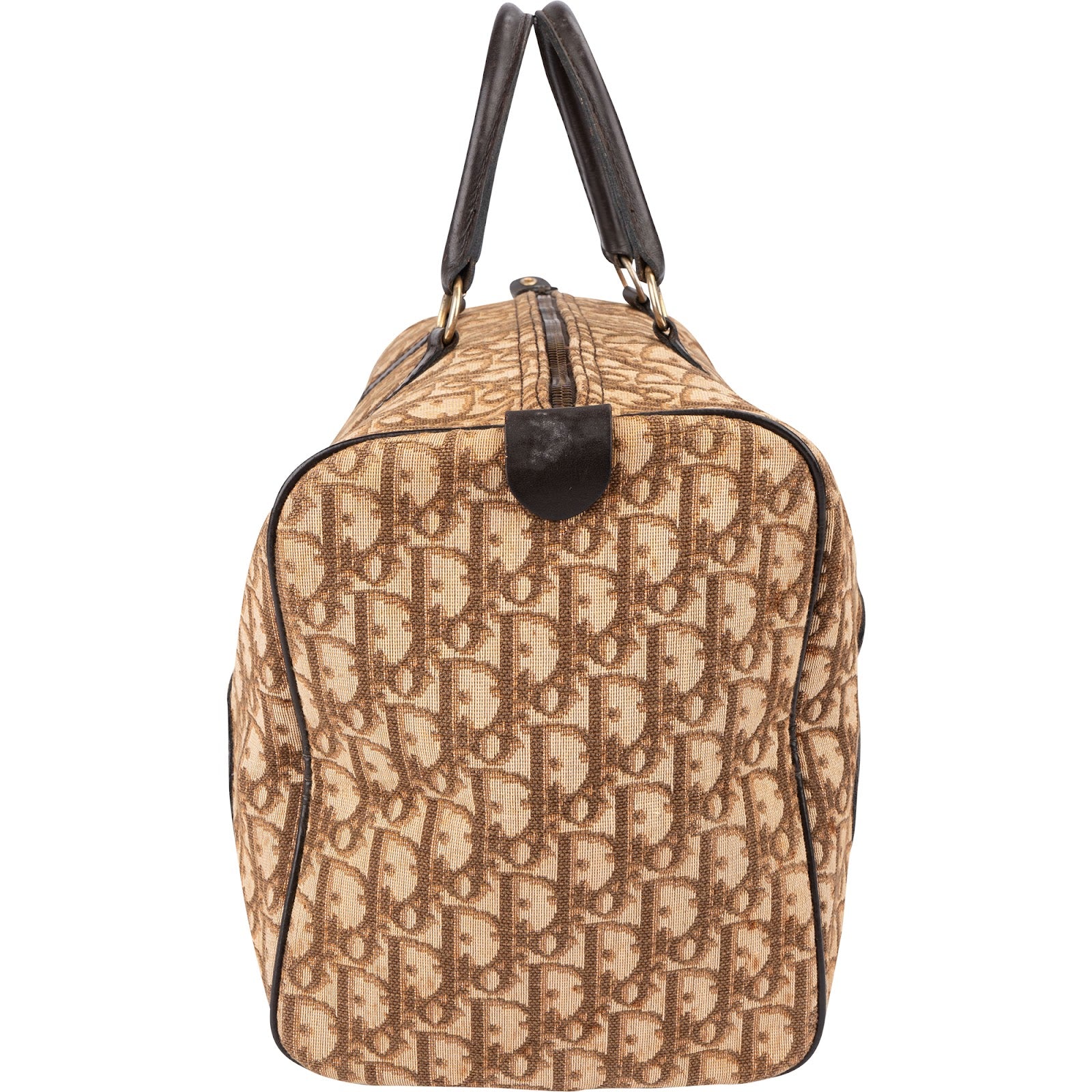 Christian Dior Trotter Monogram Canvas Boston 40 Reisetasche