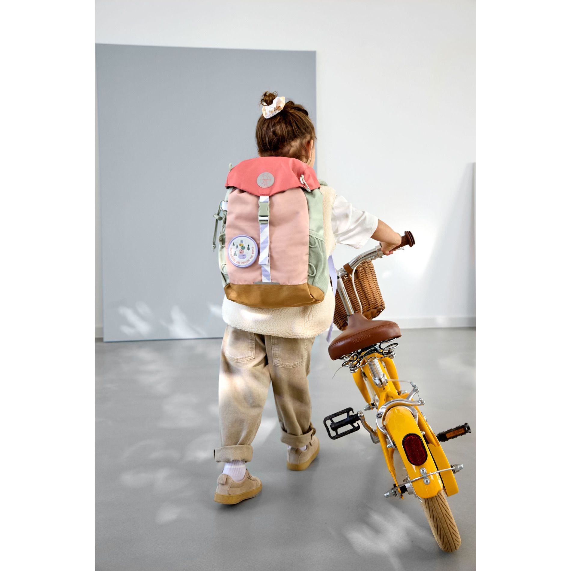Big Outdoor Backpack Sunny Explorer - rose/pink