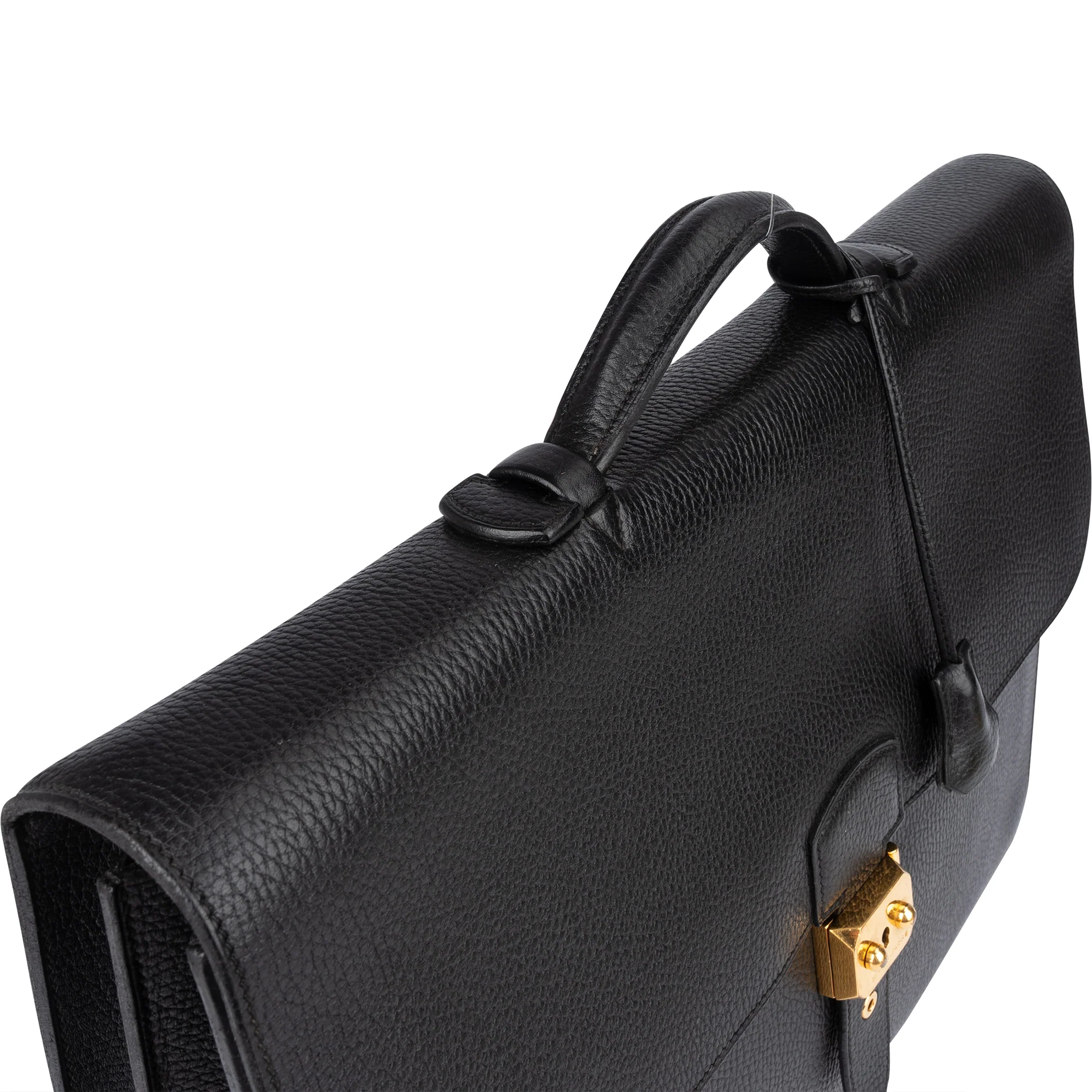 Hermès Taurillon Clémence Leather Sac à Dépêches Business Tasche