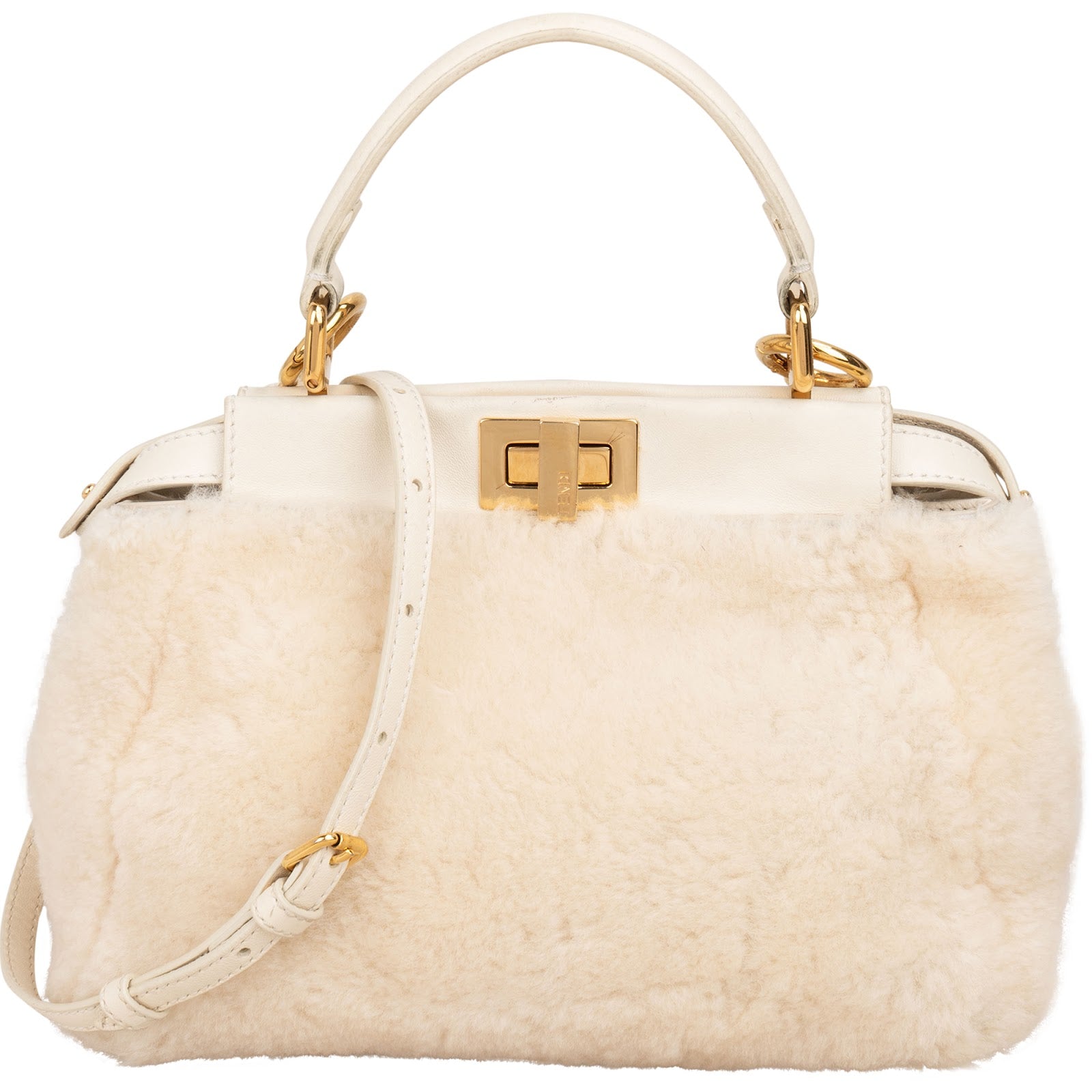 Fendi - Mini Peekaboo Crossbody Bag