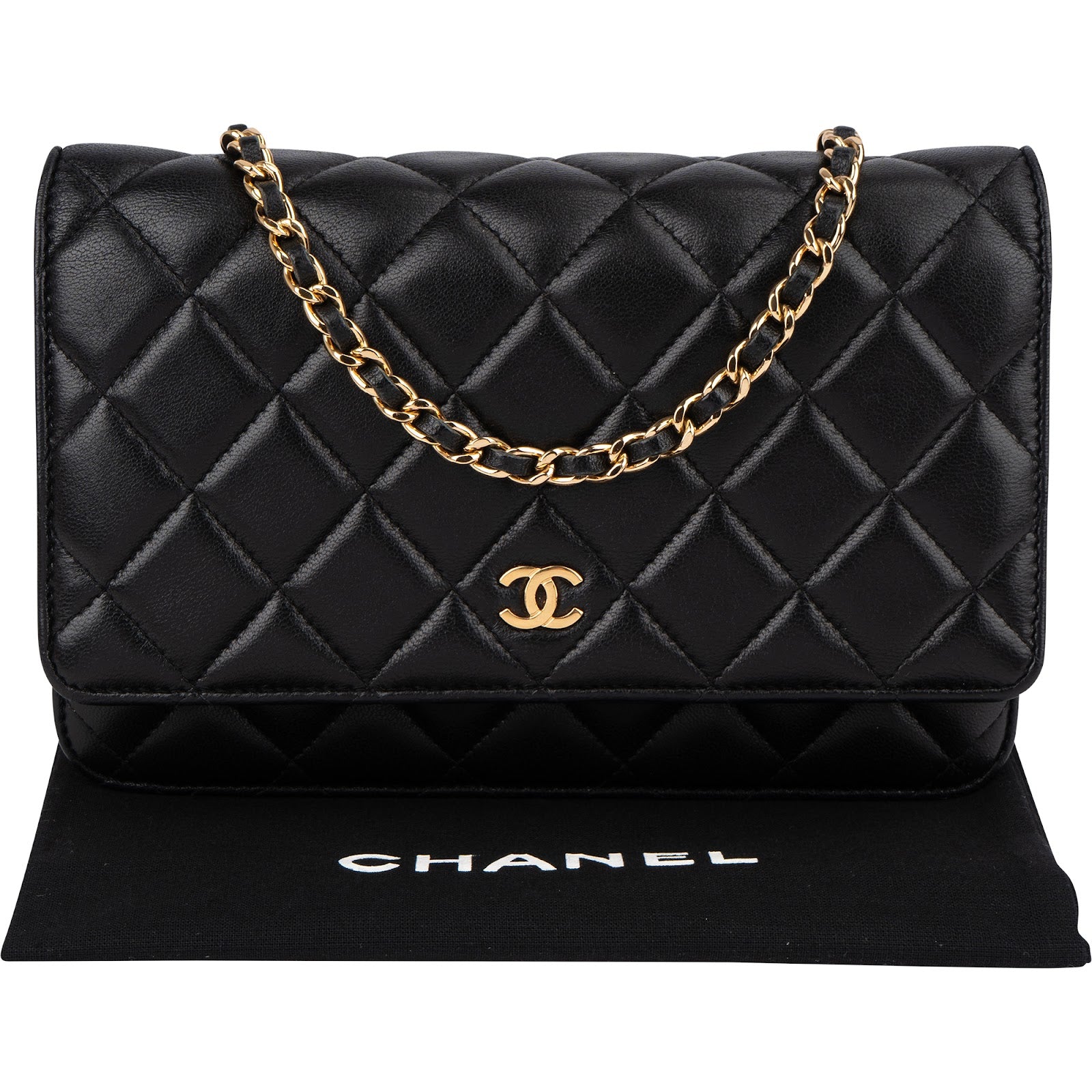 Chanel - CC Wallet On Chain Crossbody Bag