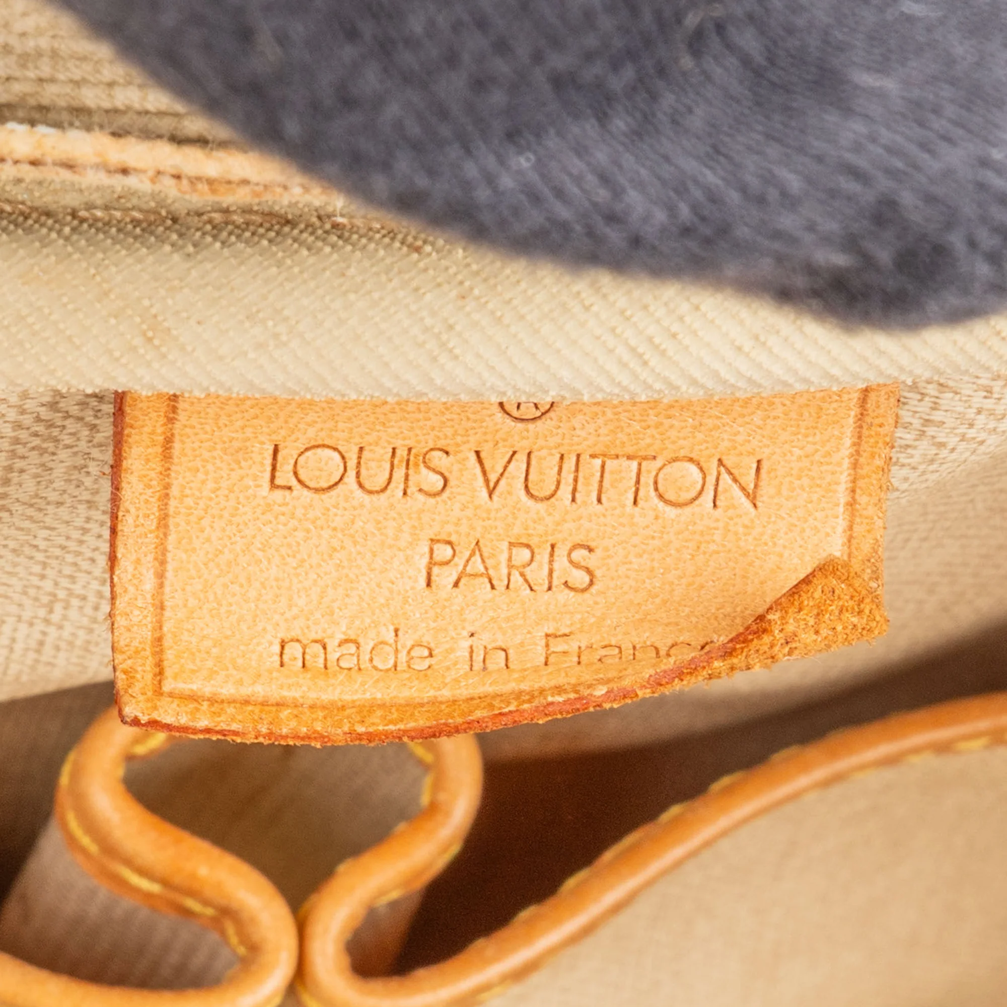 Louis Vuitton Canvas Monogram Deauville Handbag